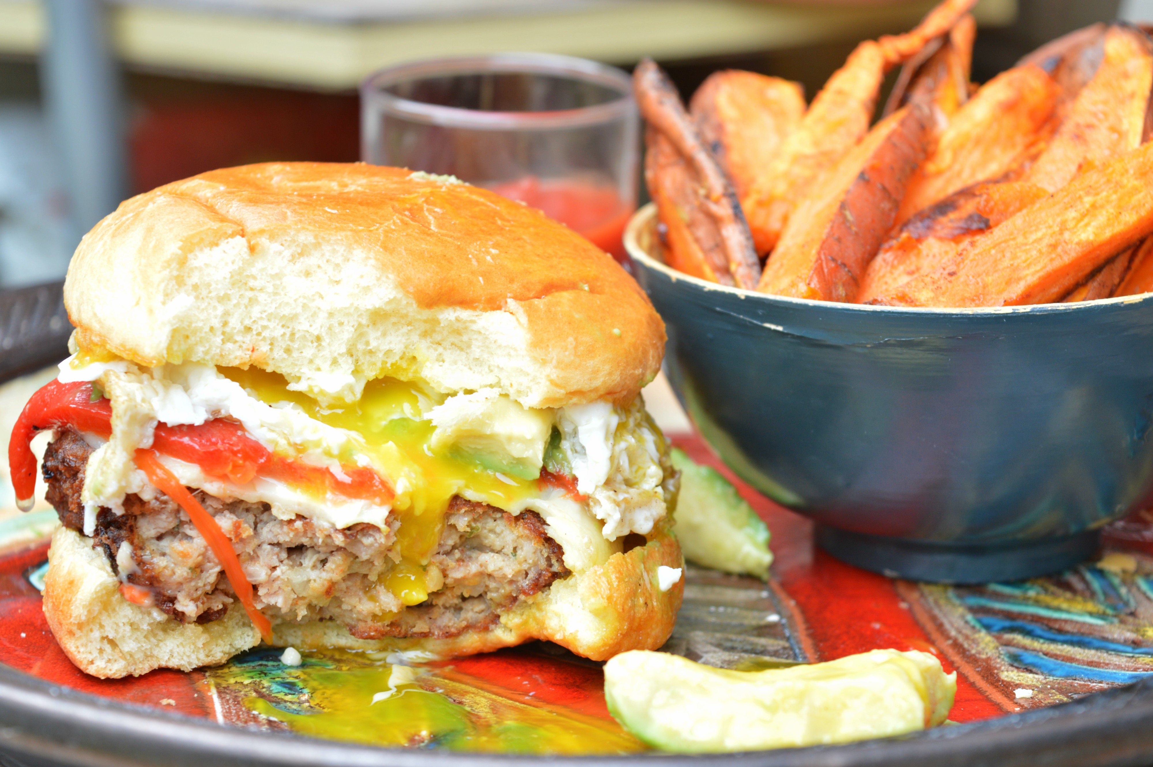 Turkey Breakfast Burger
