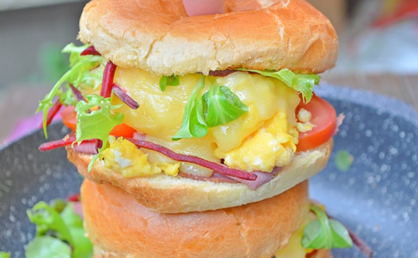 Brisket & Eggs Breakfast Sandwich