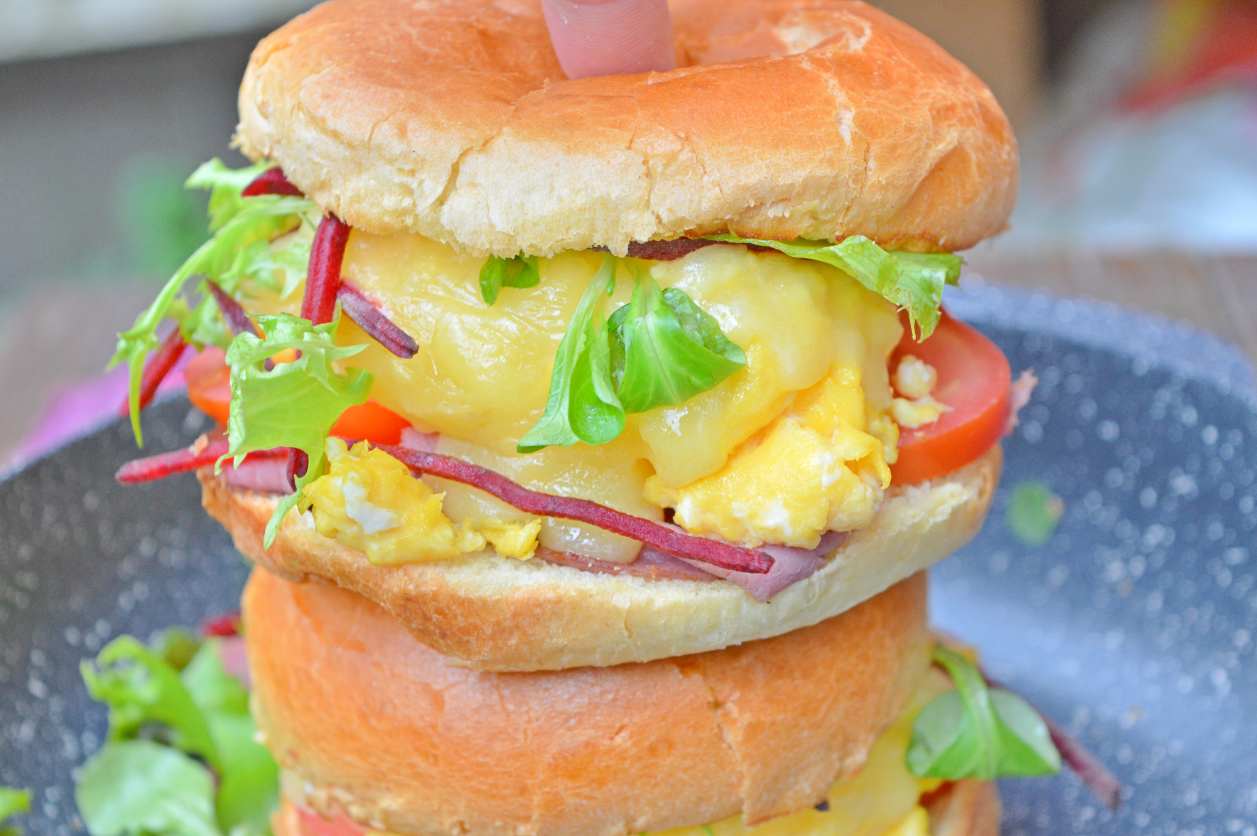 Brisket & Eggs Breakfast Sandwich
