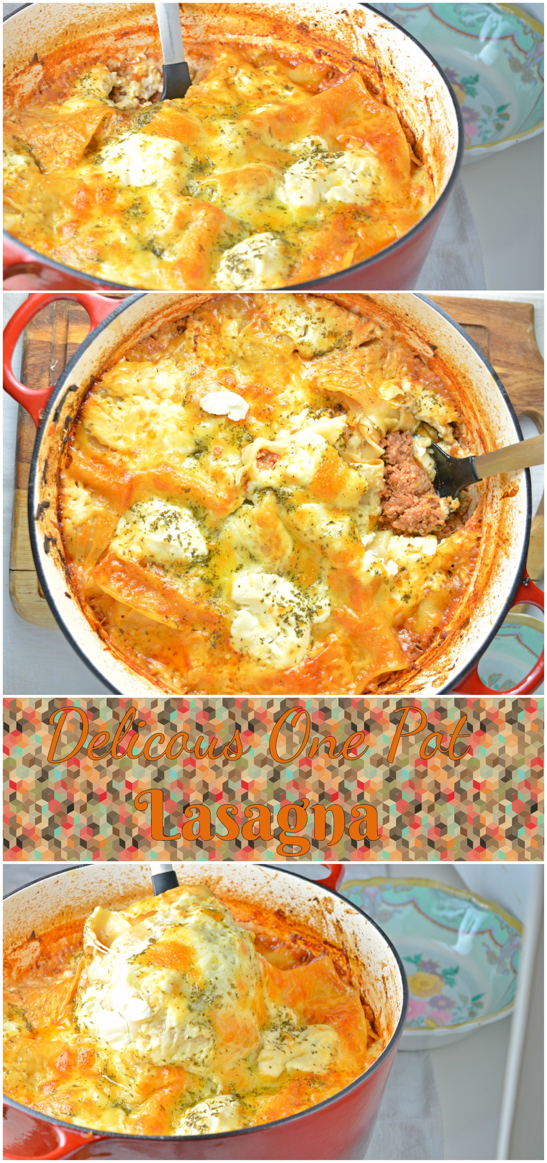 Delicious One Pot Lasagna