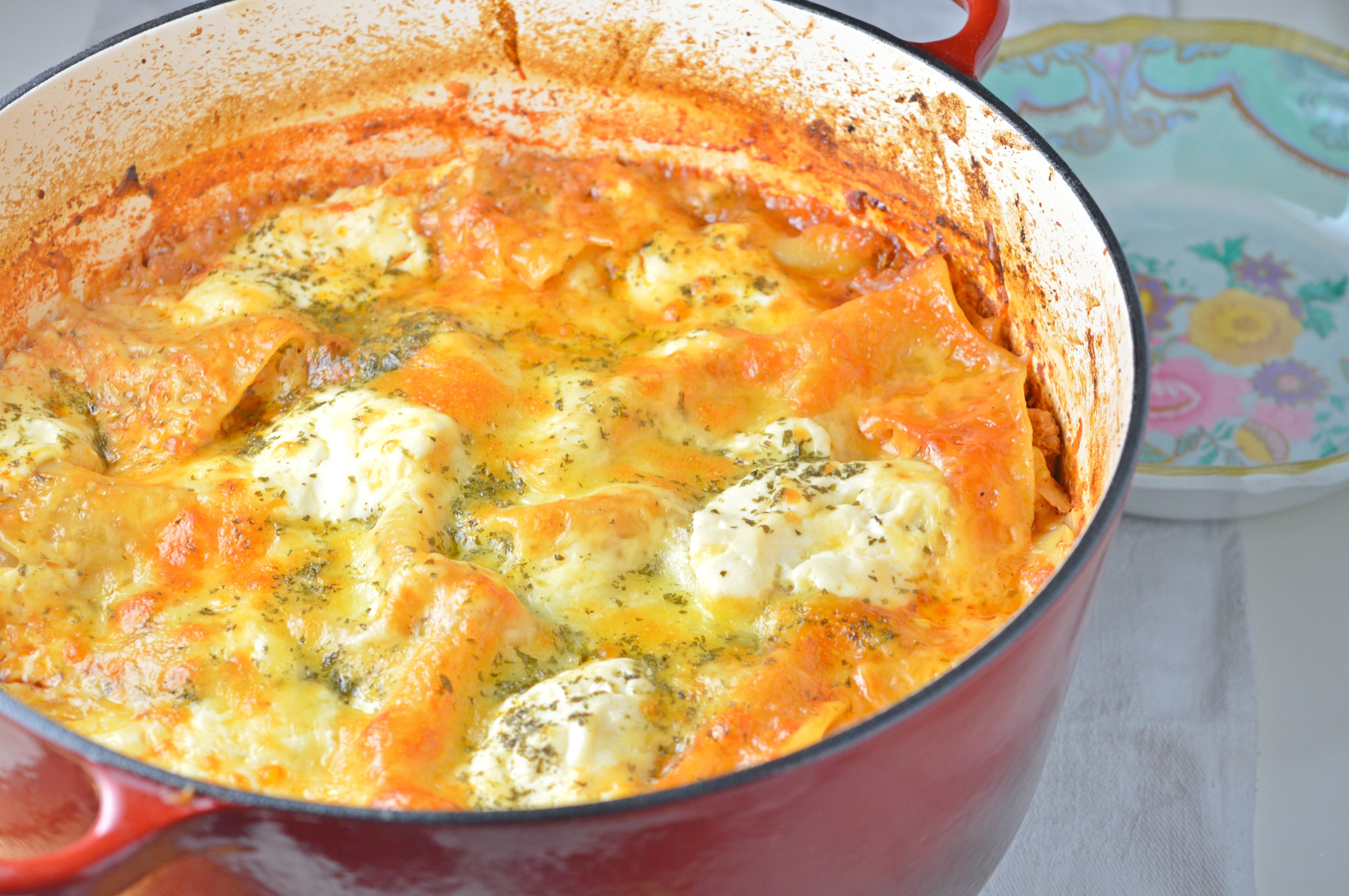 Delicious One Pot Lasagna