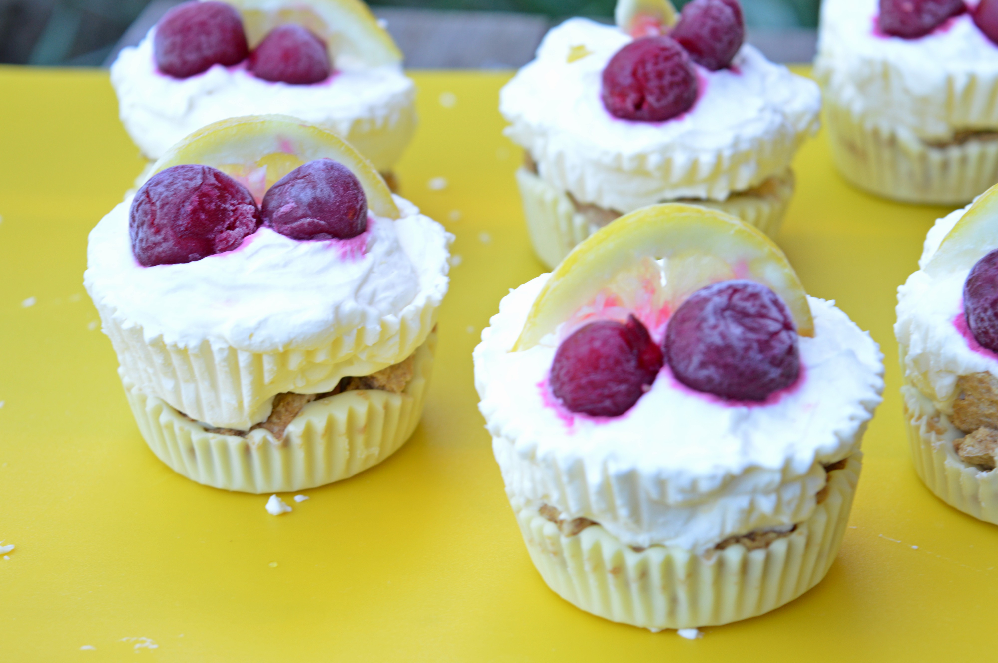 Lemon & Cherry White Chocolate Bites
