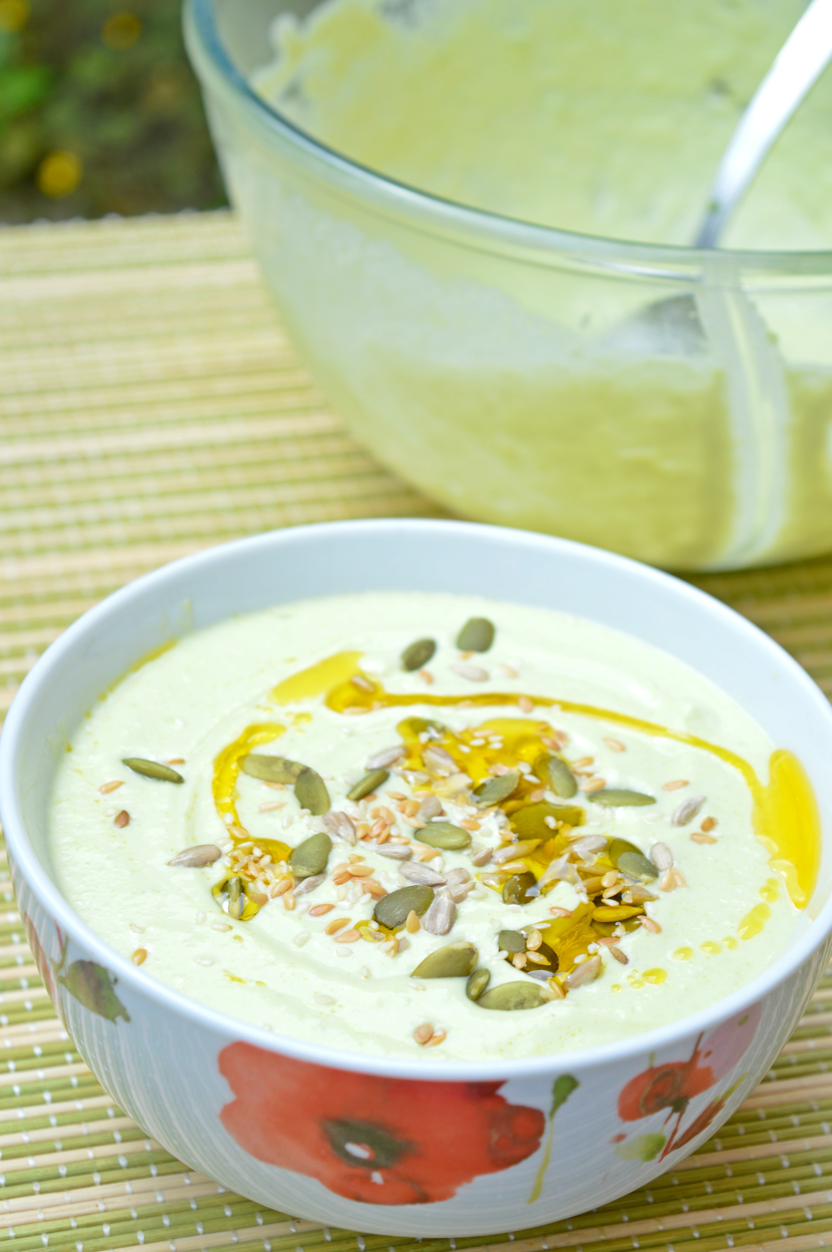 Cold Zucchini & Avocado Soup