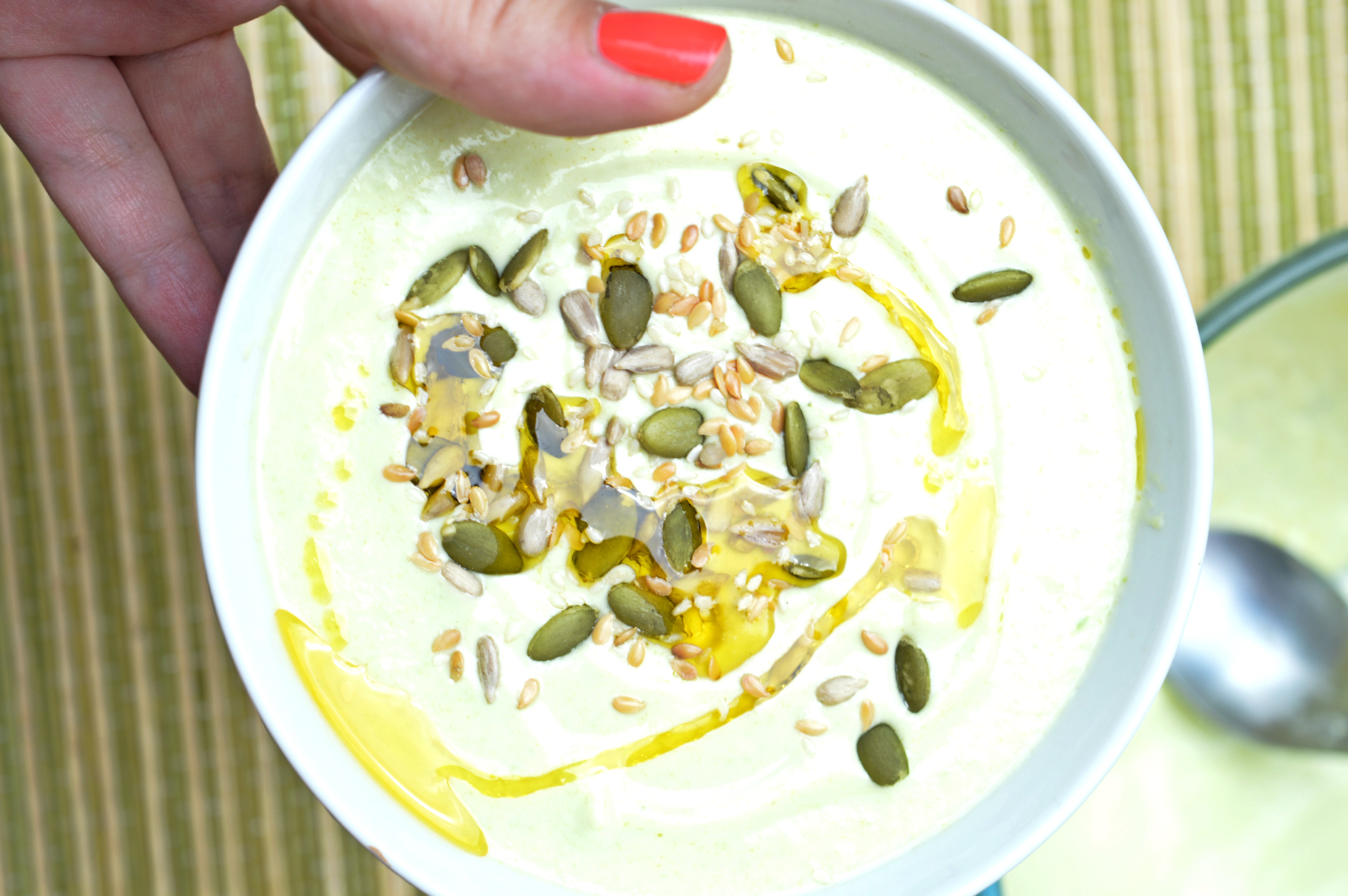 Cold Zucchini & Avocado Soup