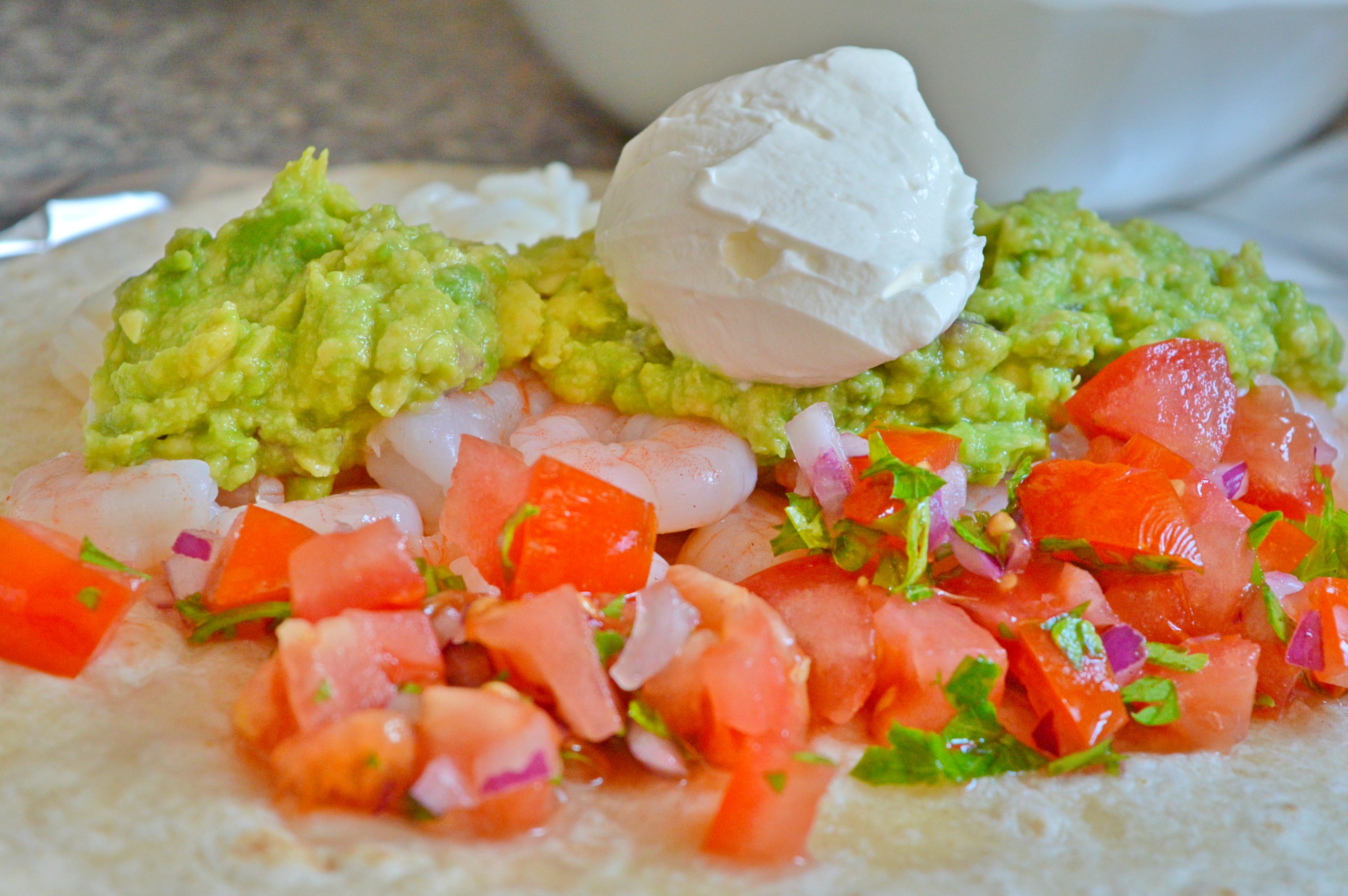 Quick & Easy Shrimp Burrito