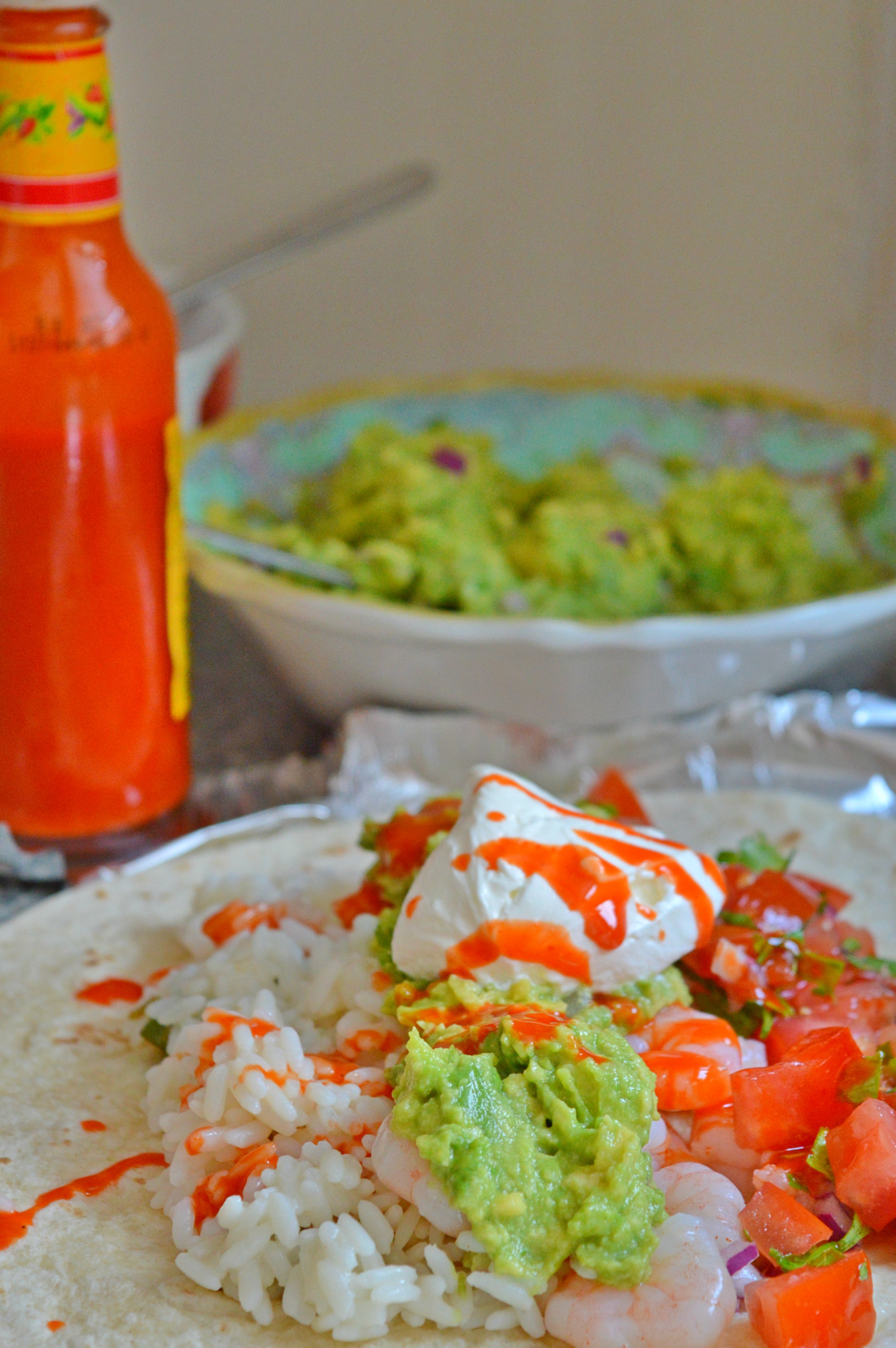 Quick & Easy Shrimp Burrito
