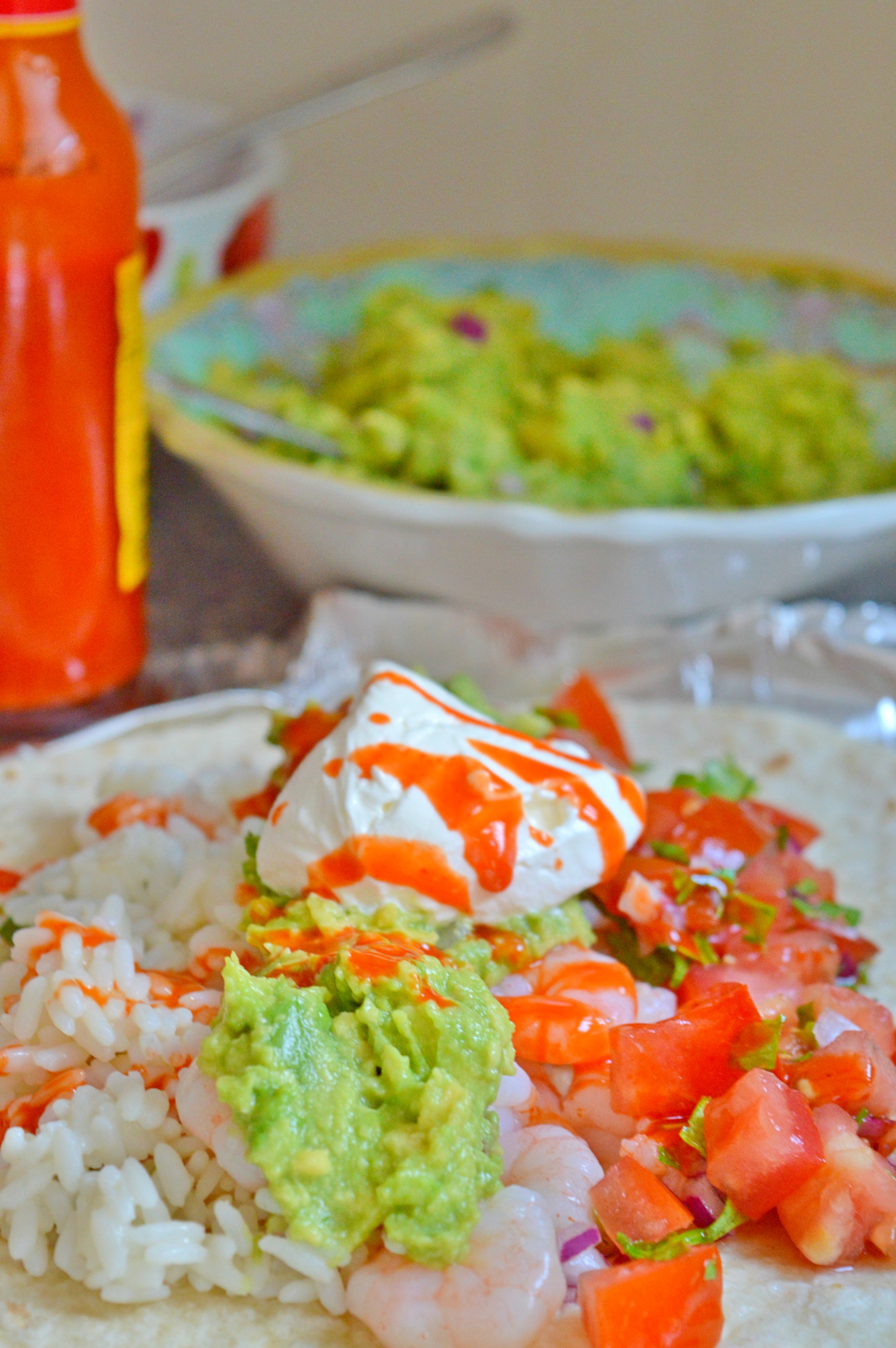 Quick & Easy Shrimp Burrito