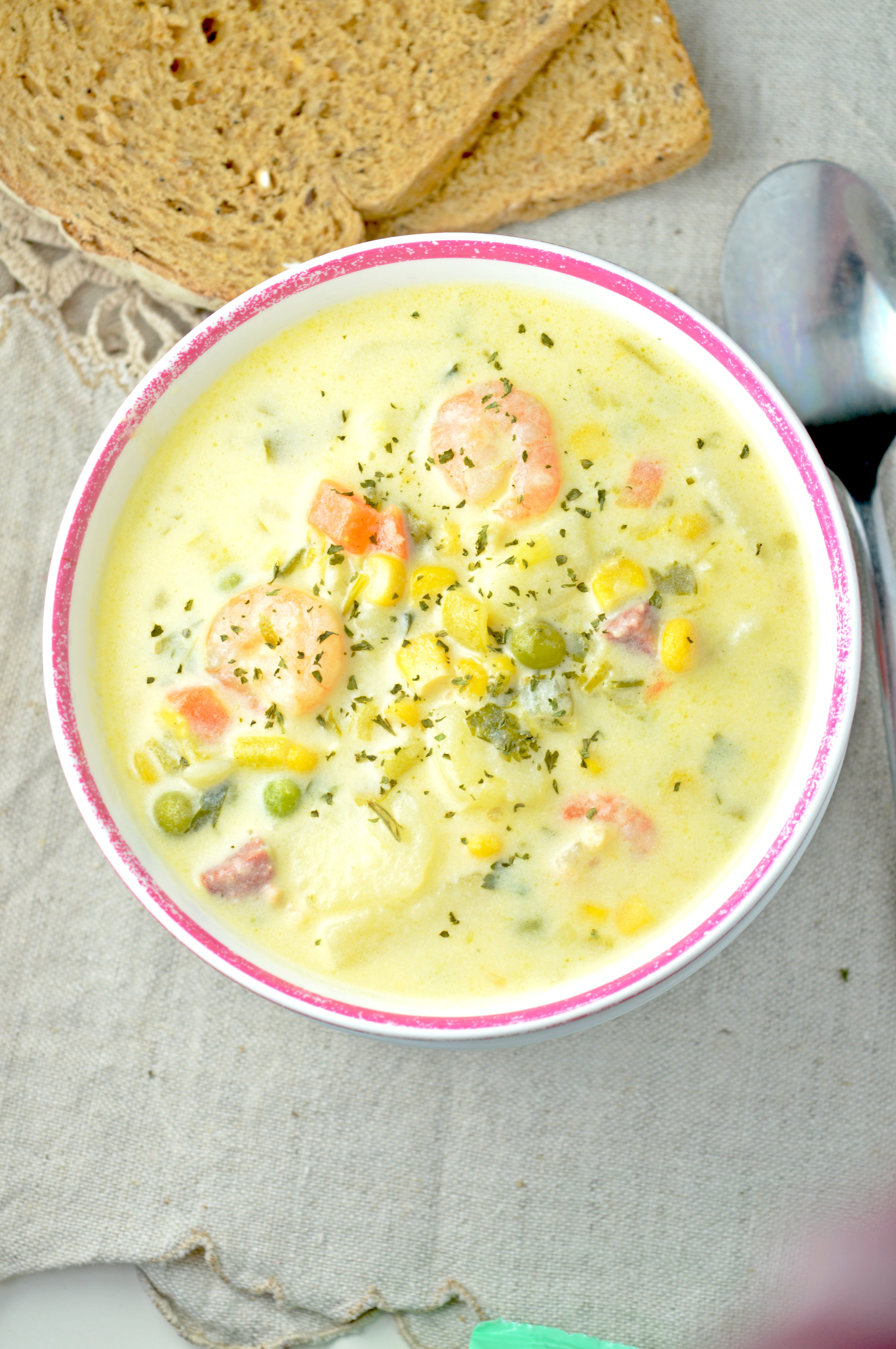 Shrimp & Sweet Corn Chowder