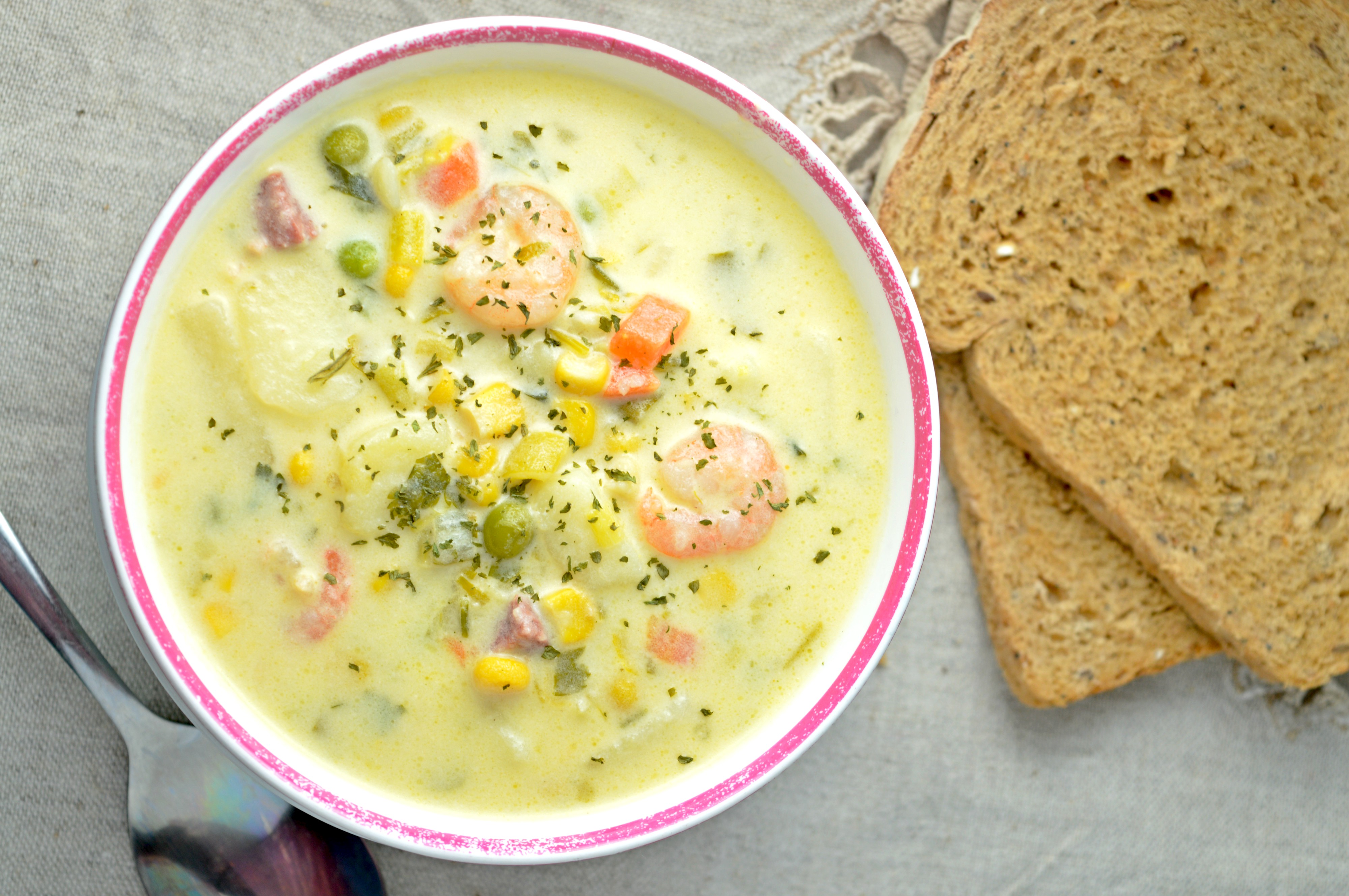 Shrimp & Sweet Corn Chowder