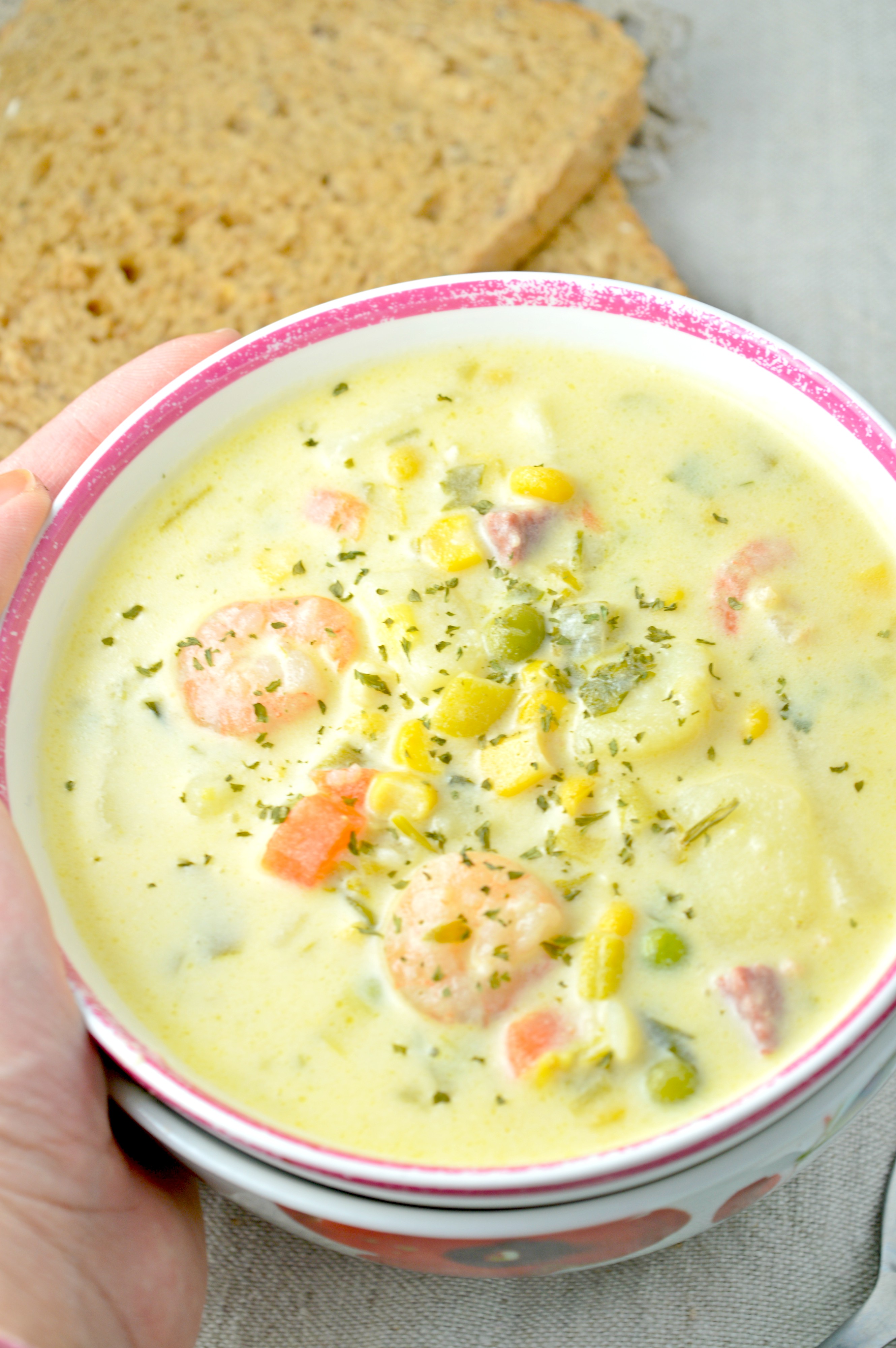 Shrimp & Sweet Corn Chowder