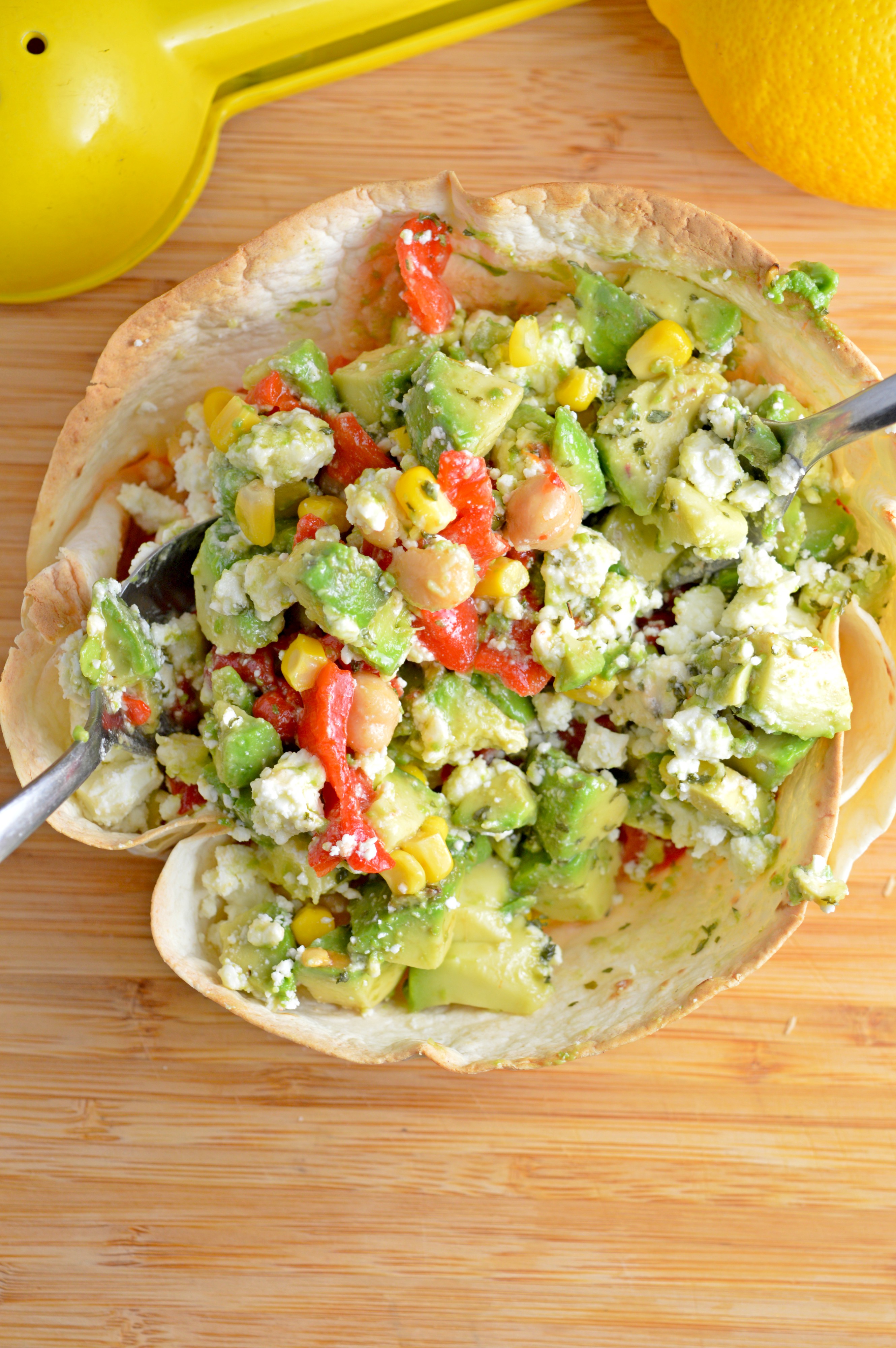 Tortilla Bowl Salad