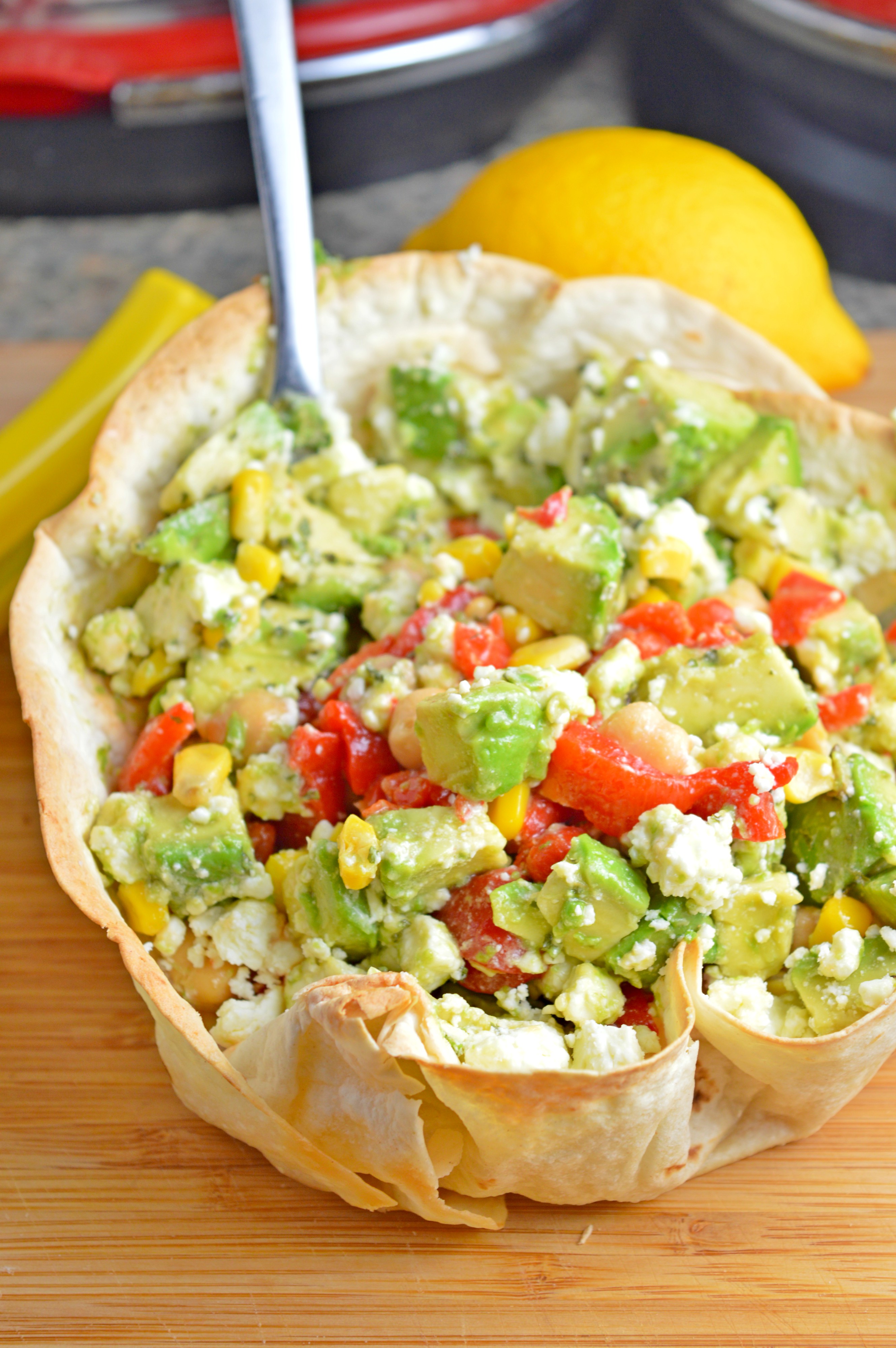 Tortilla Bowl Salad