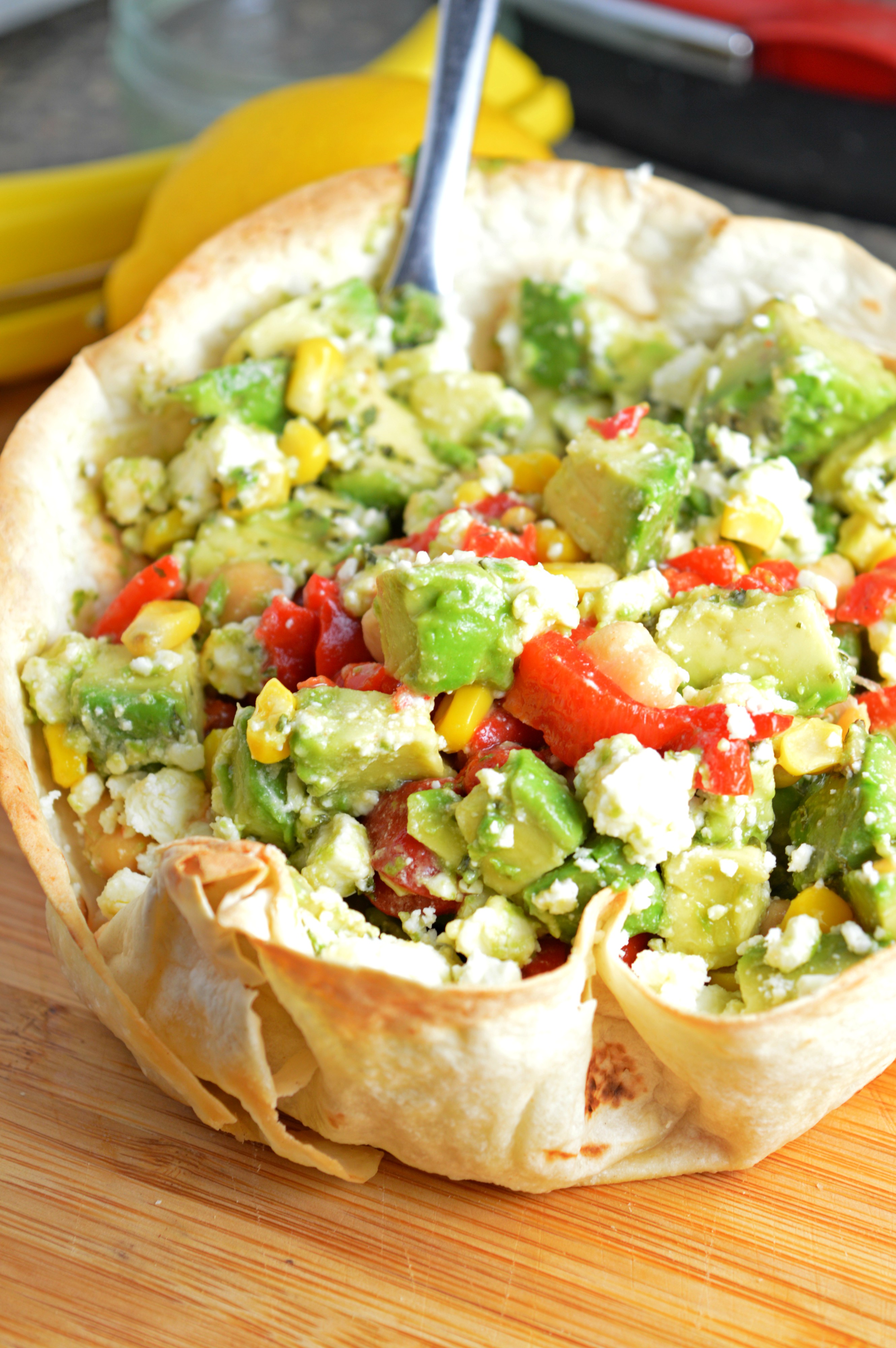 Tortilla Bowl Salad