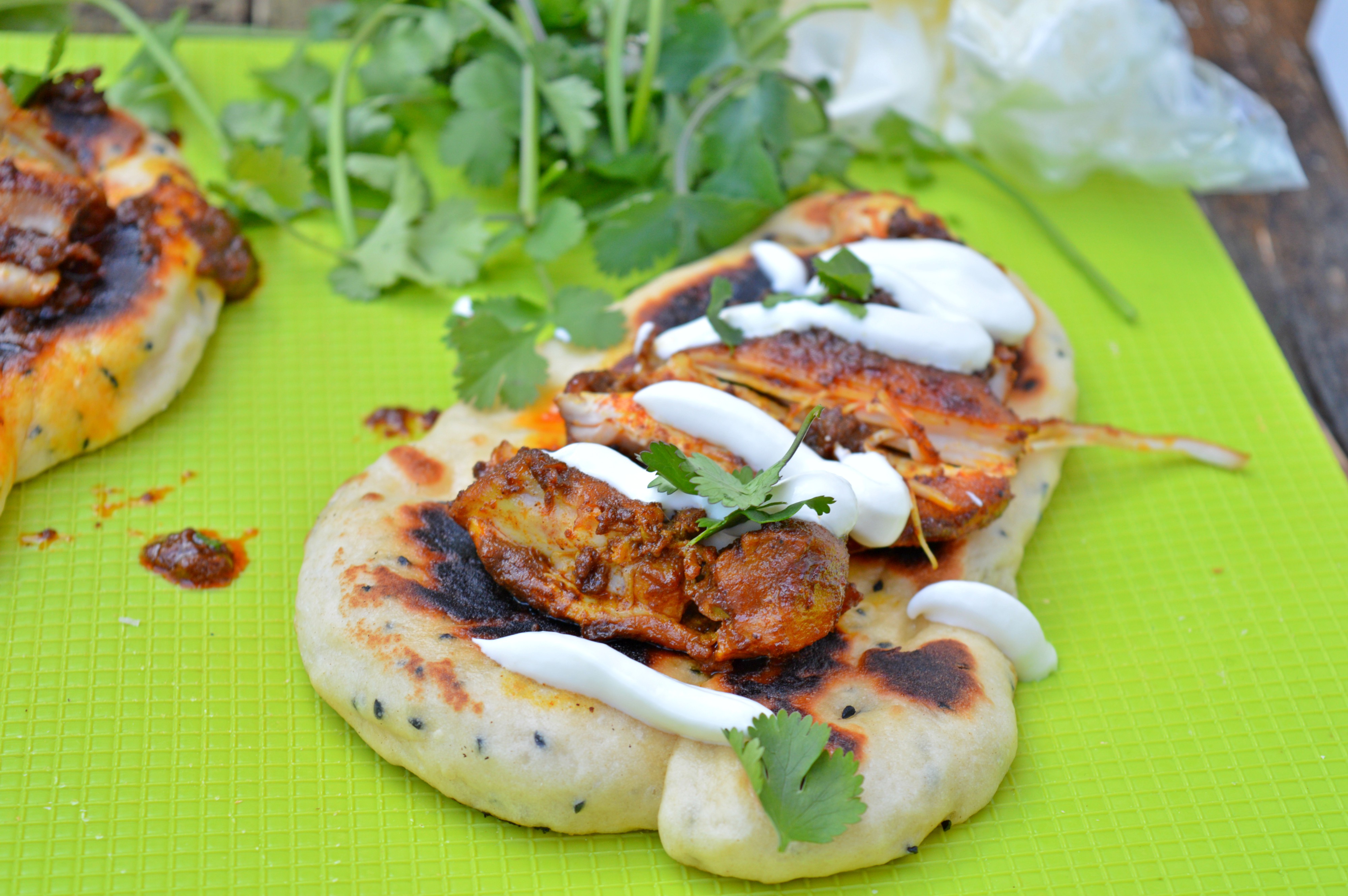 Chicken Tikka Naan Bread