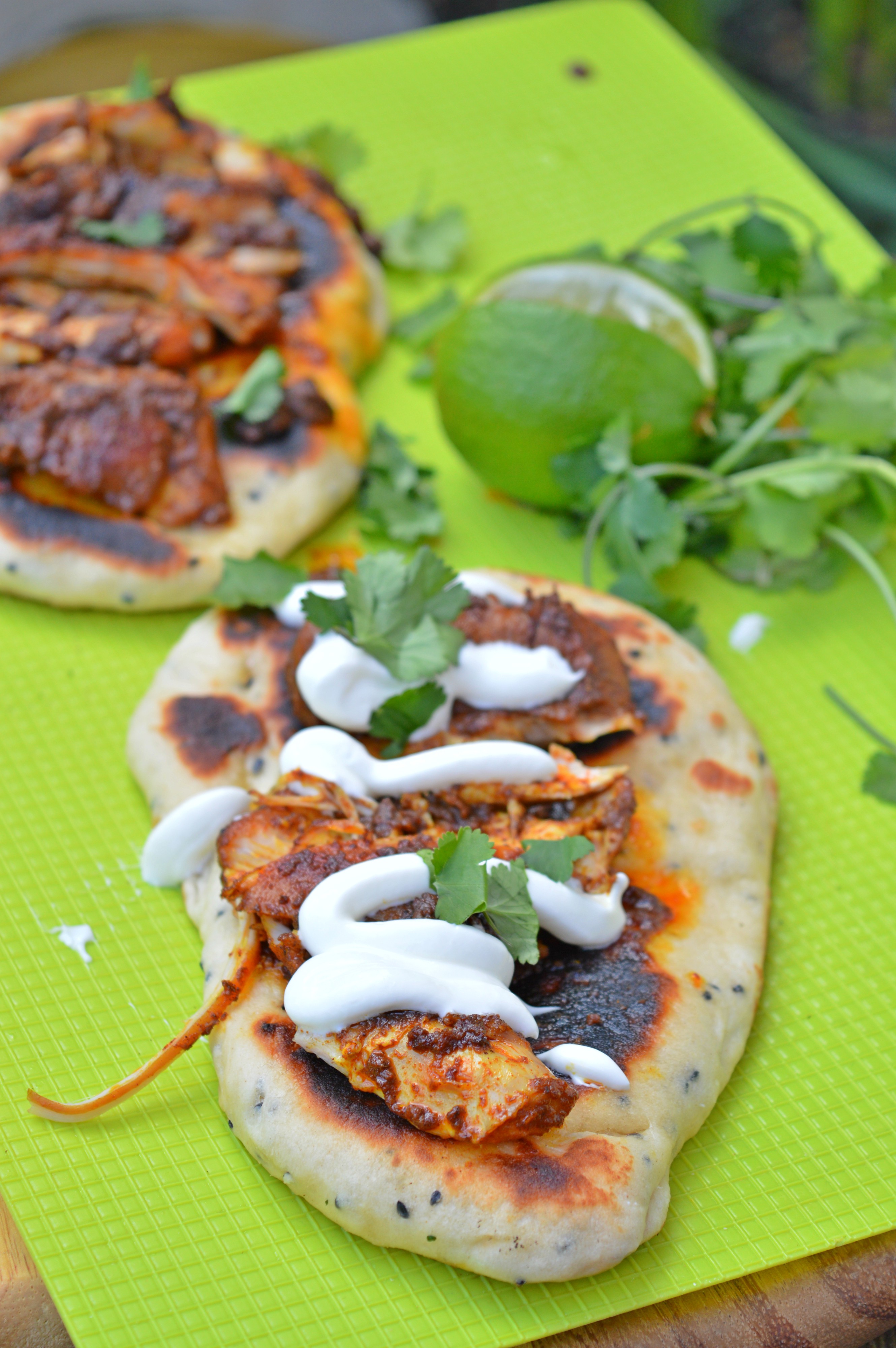 Chicken Tikka Naan Bread
