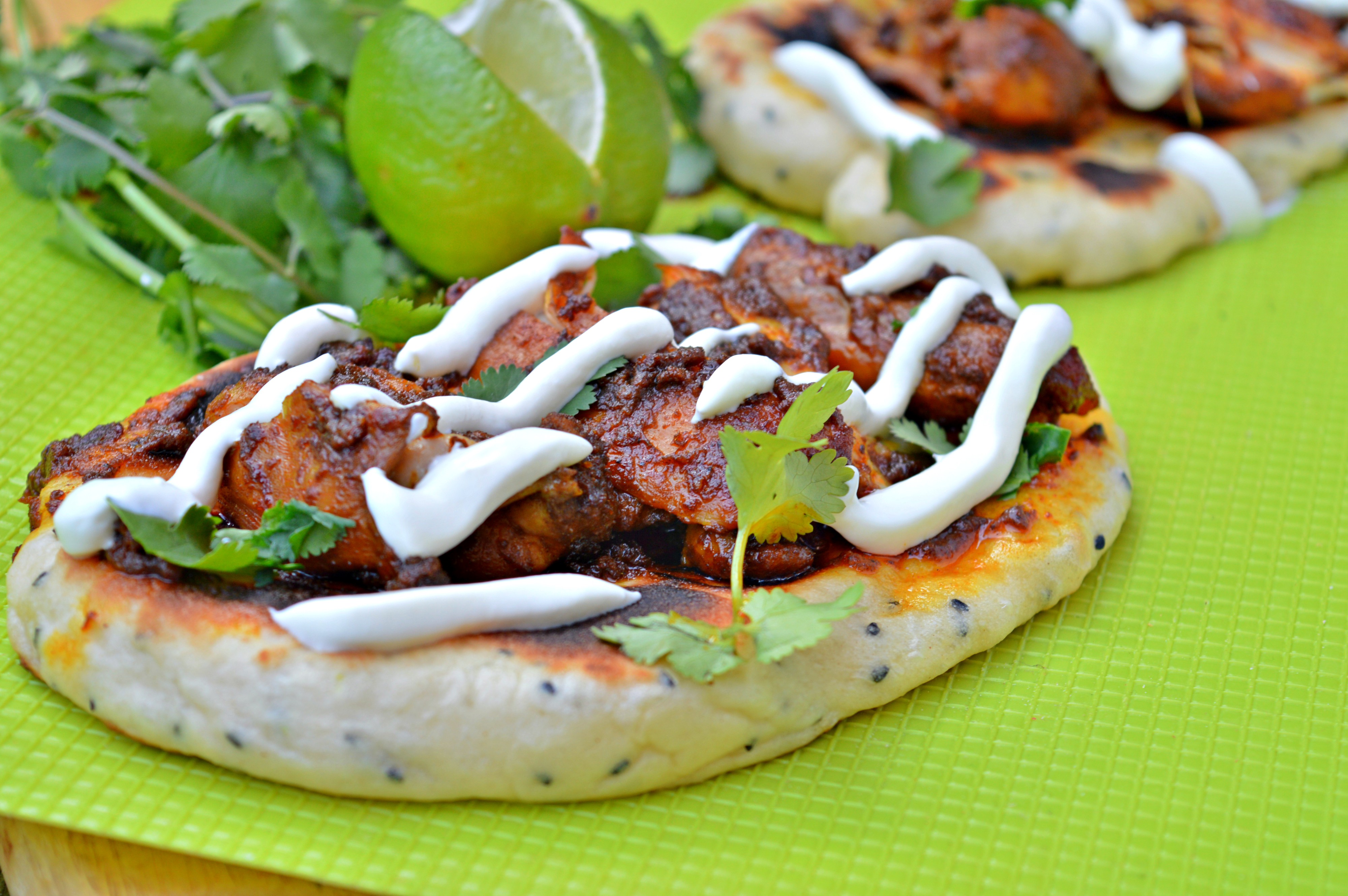 Chicken Tikka Naan Bread