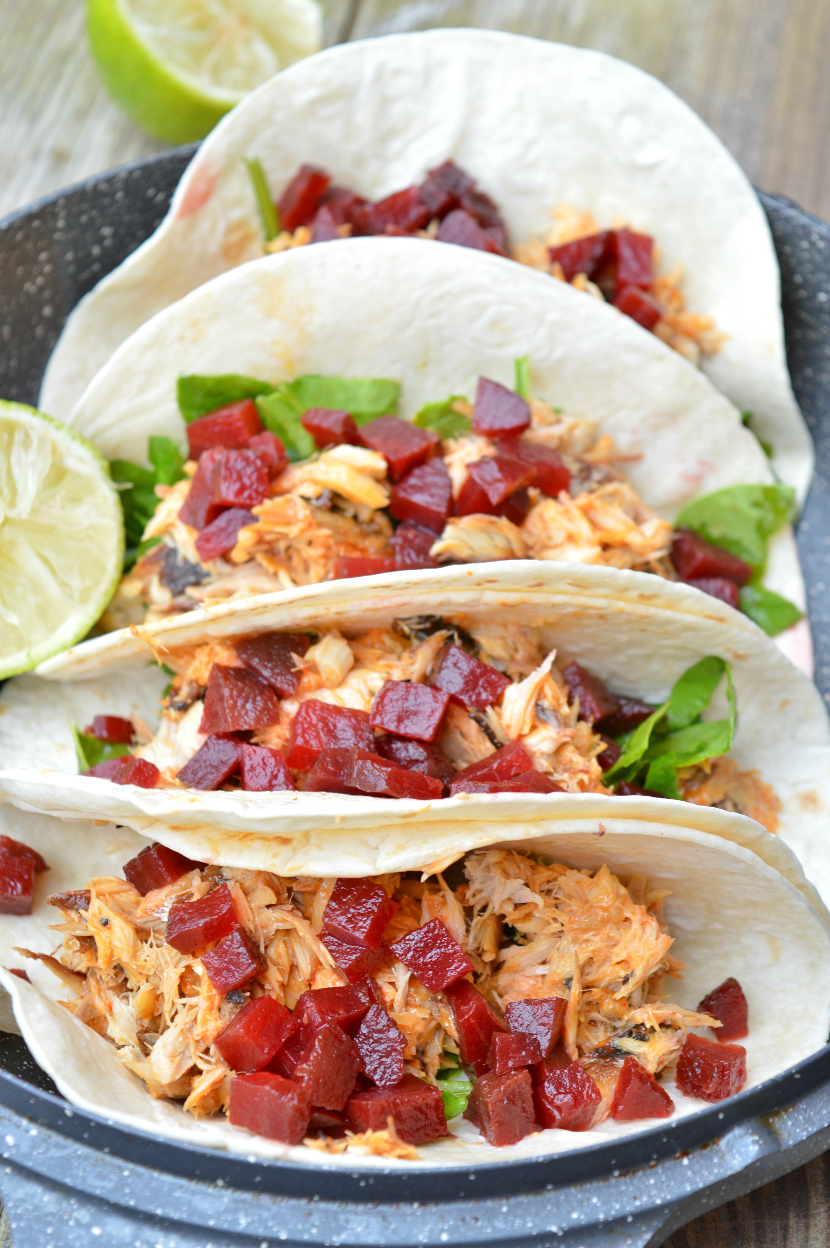 Sriracha Mackerel Tacos