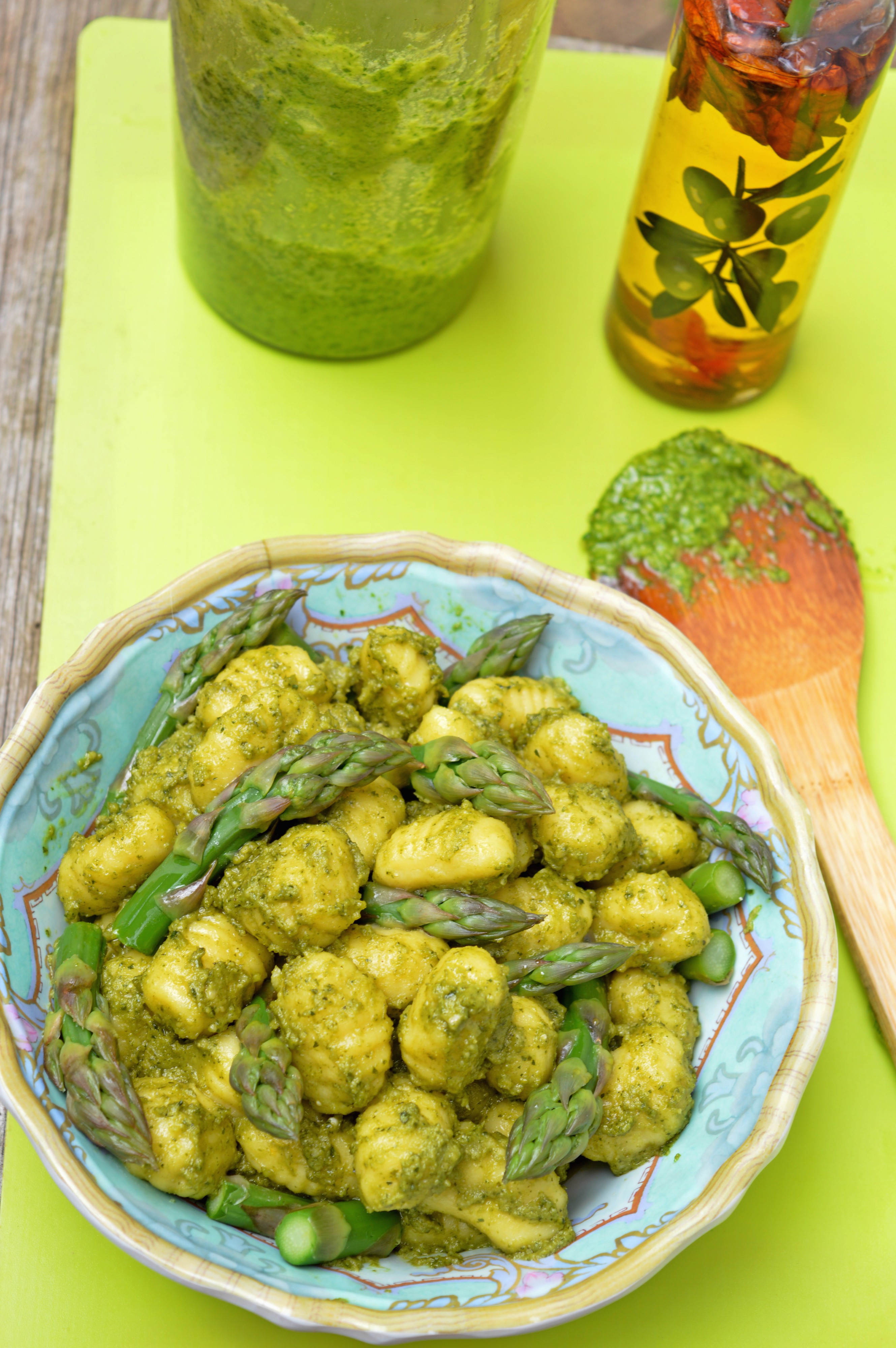 Asparagus & Parsley Pesto Gnocchi