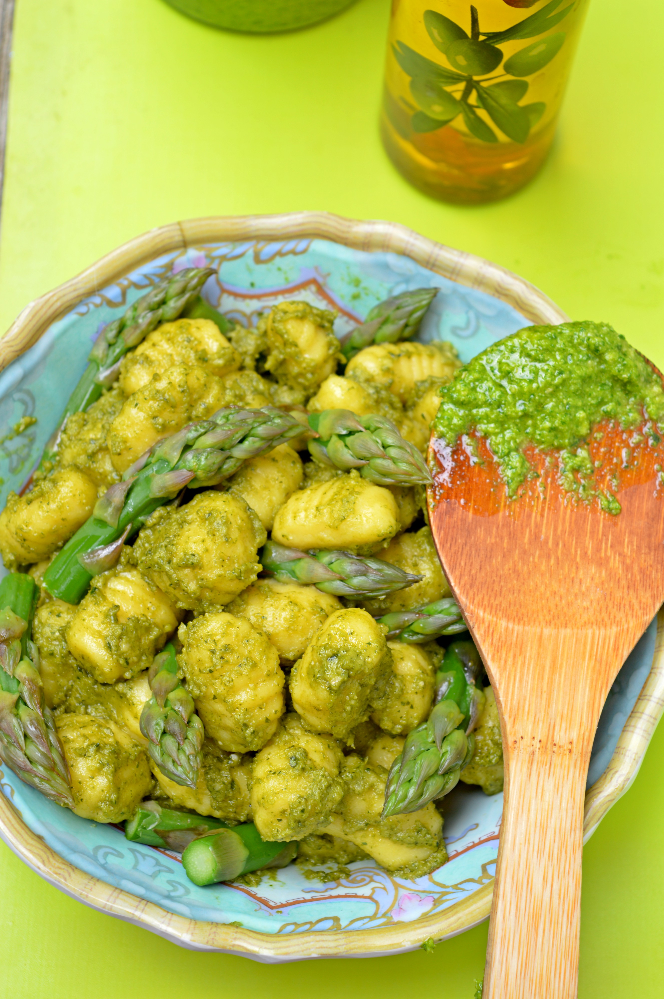 Asparagus & Parsley Pesto Gnocchi
