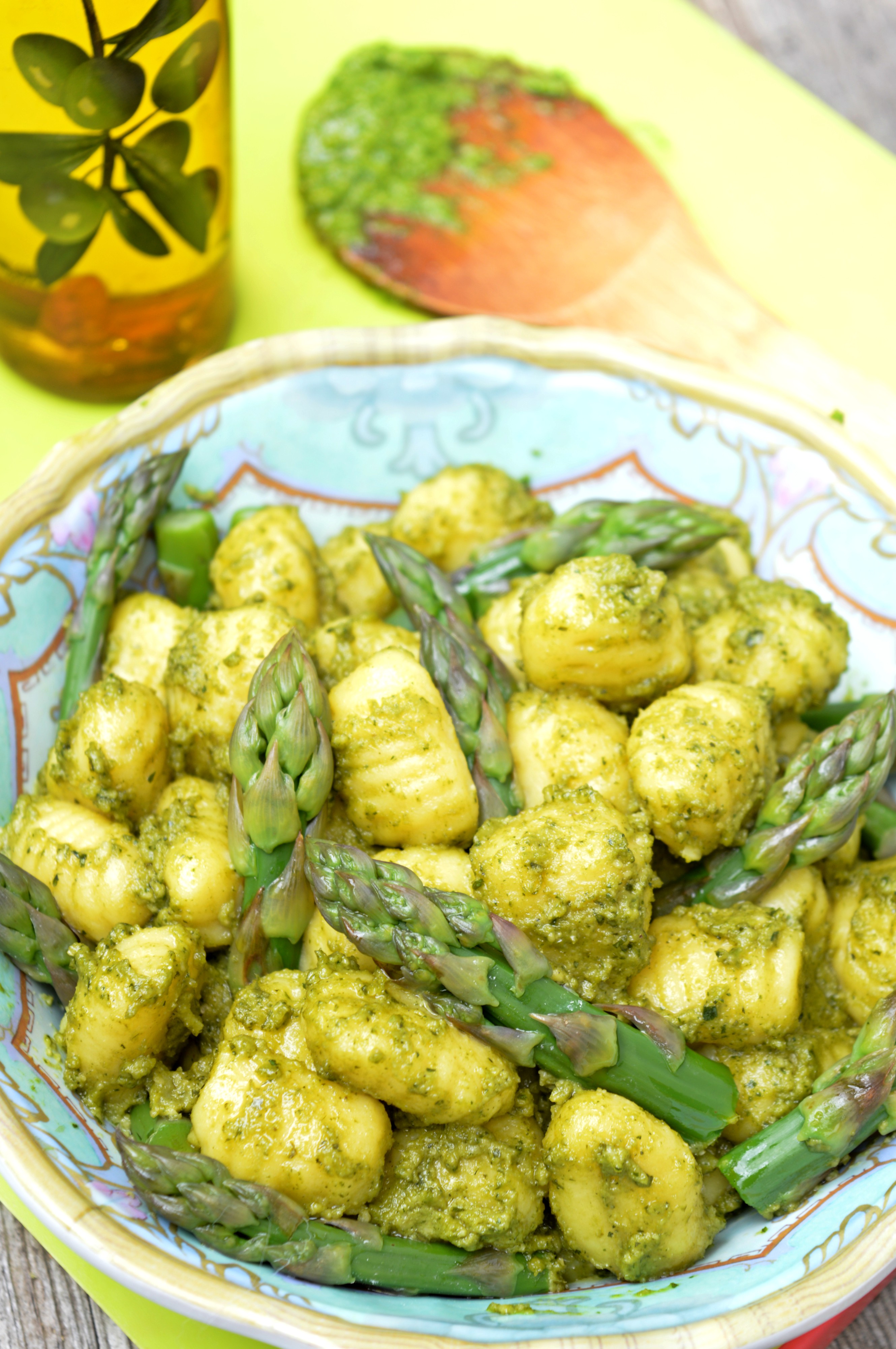 Asparagus & Parsley Pesto Gnocchi