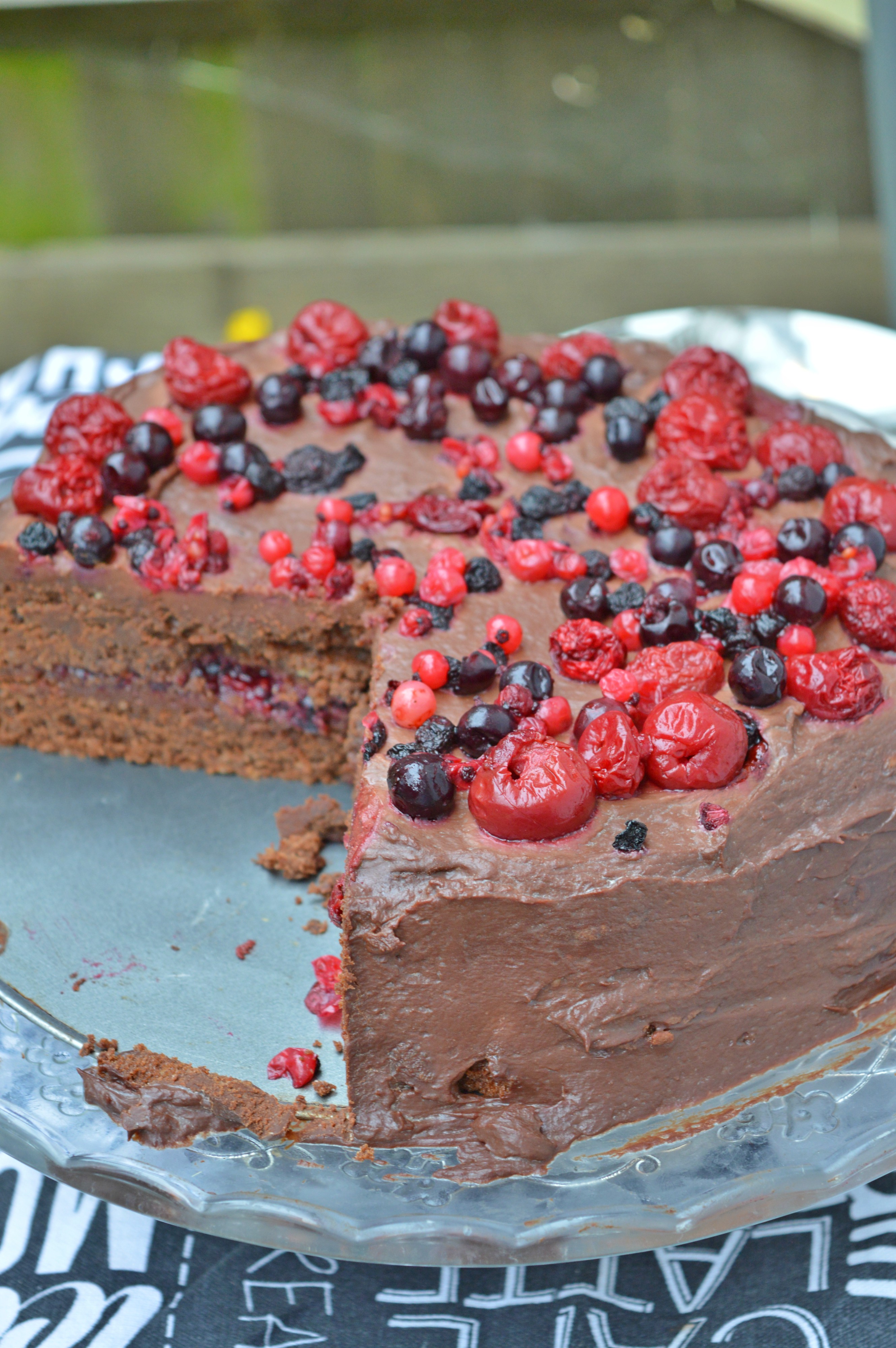 Chocolate Berry Torte