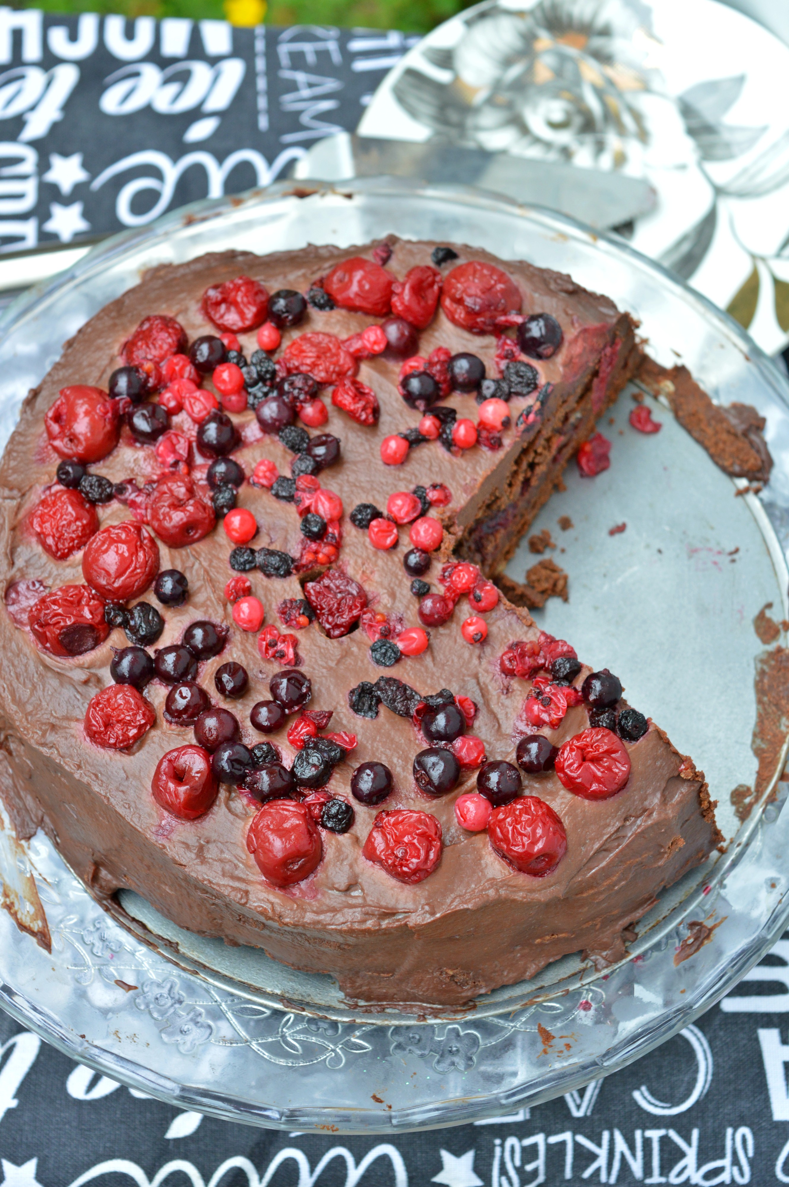 Chocolate Berry Torte
