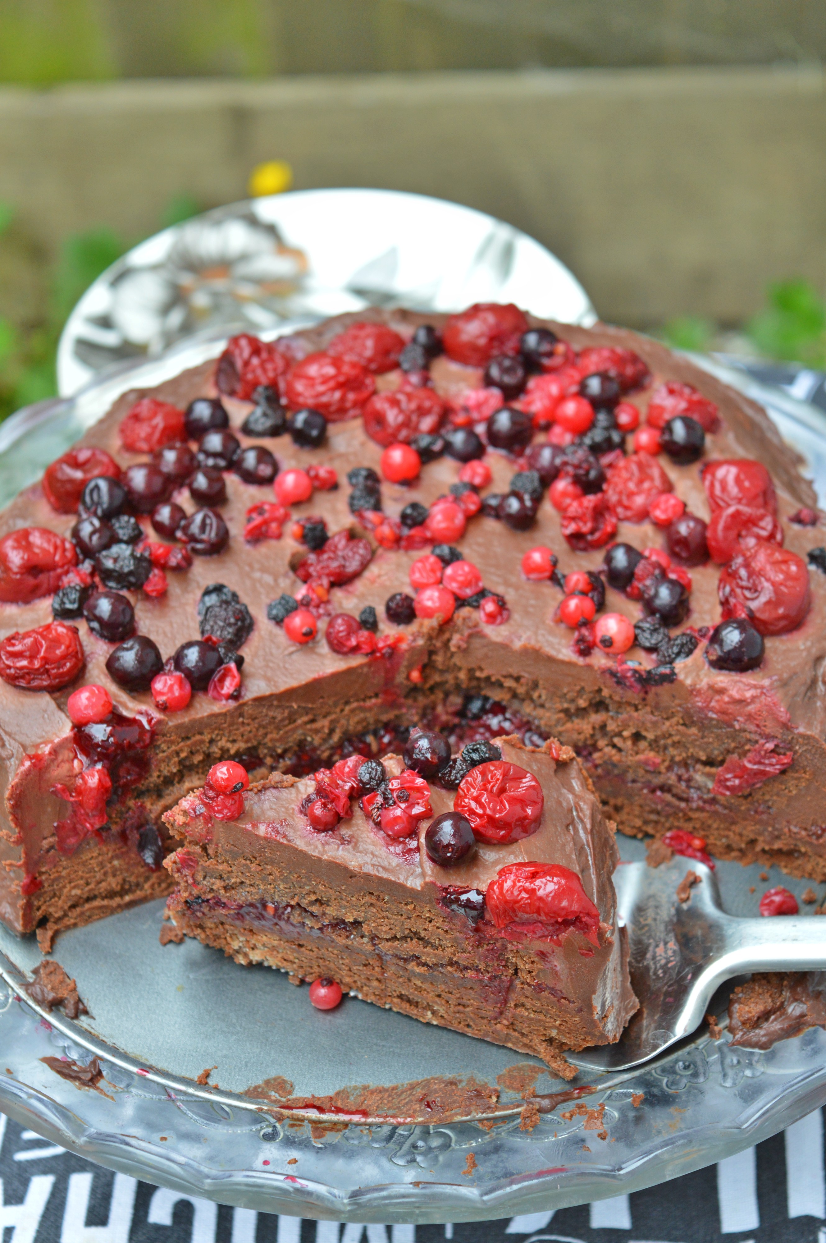 Chocolate Berry Torte