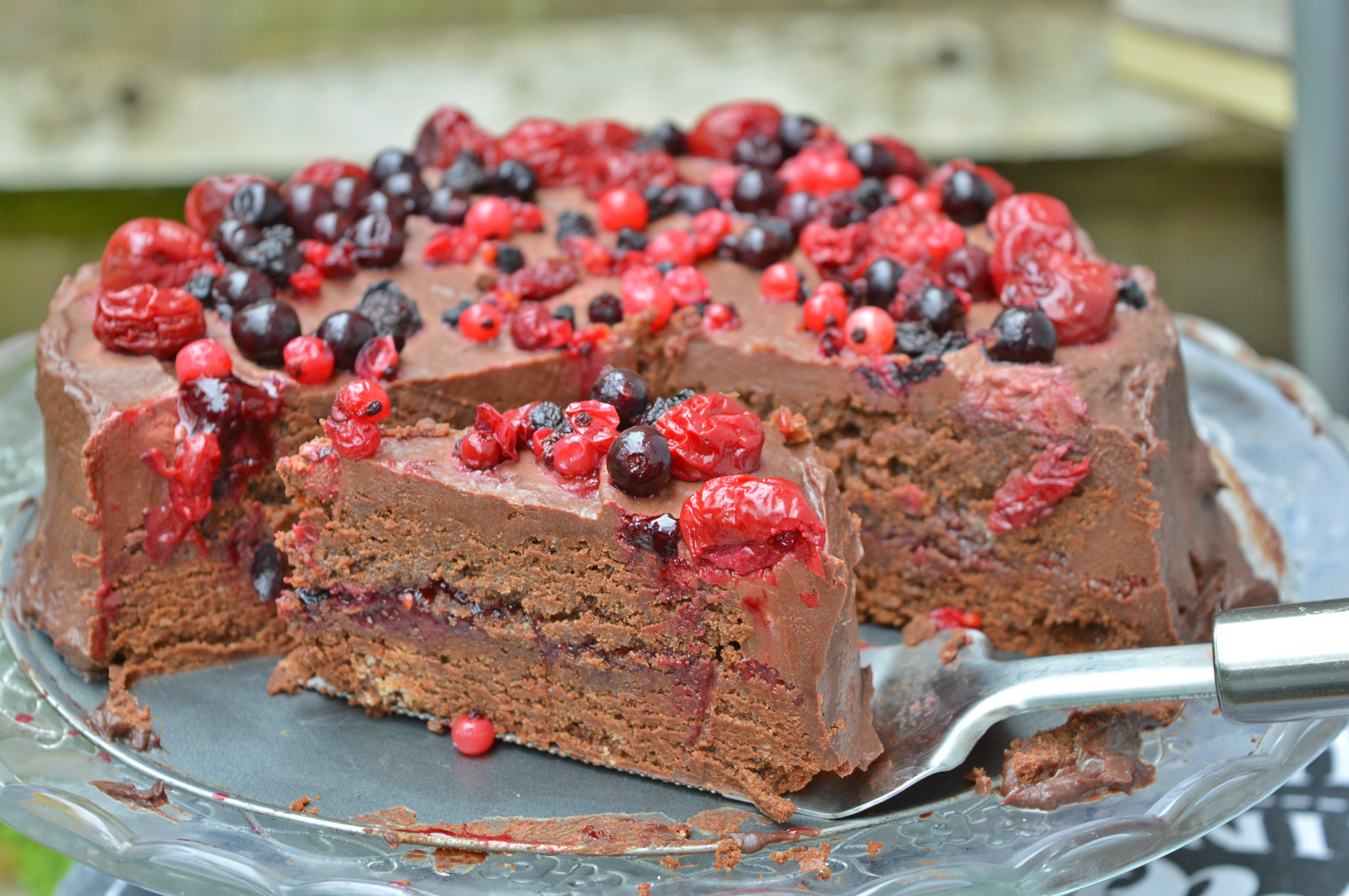 Chocolate Berry Torte