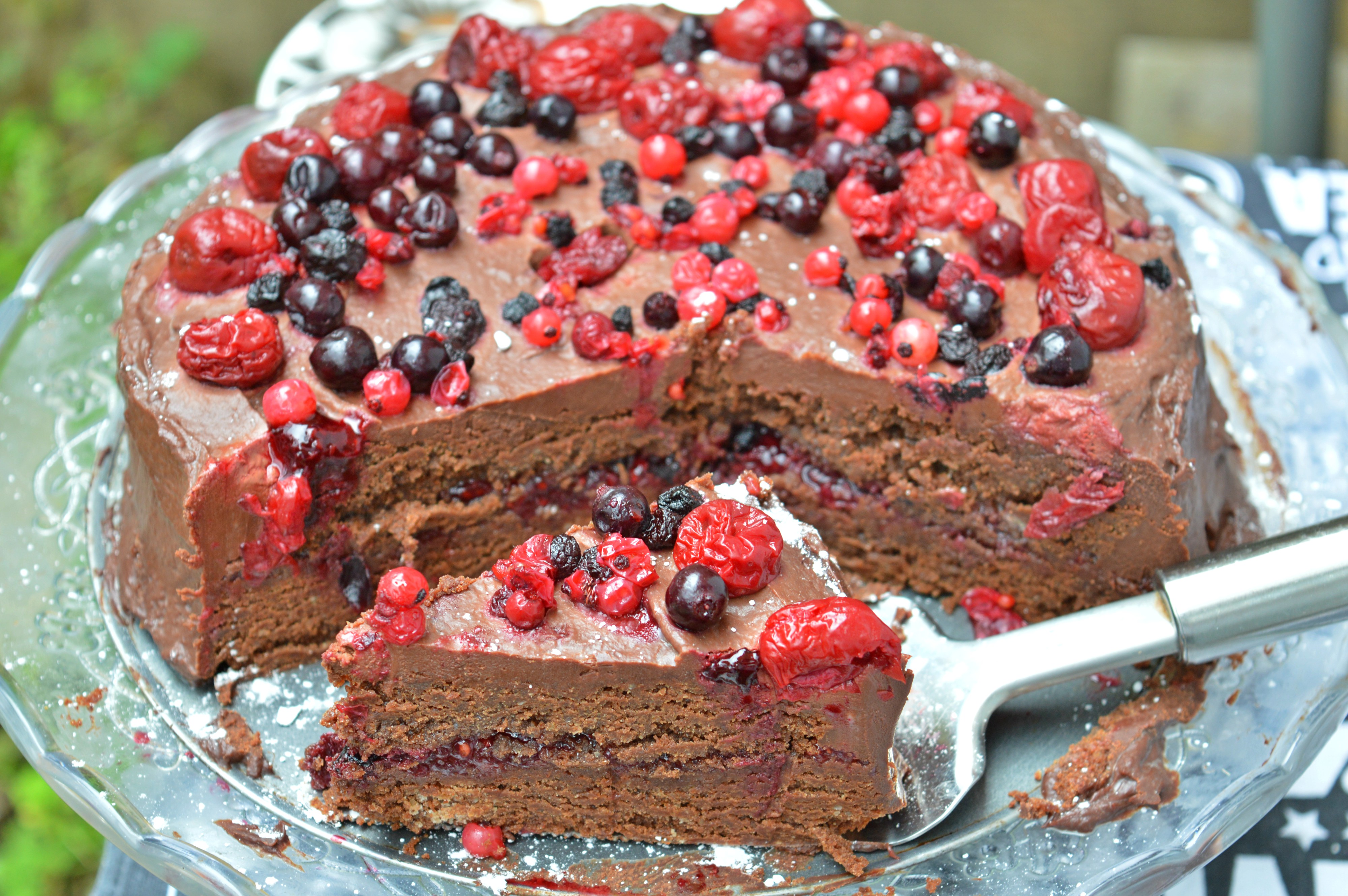 Chocolate Berry Torte