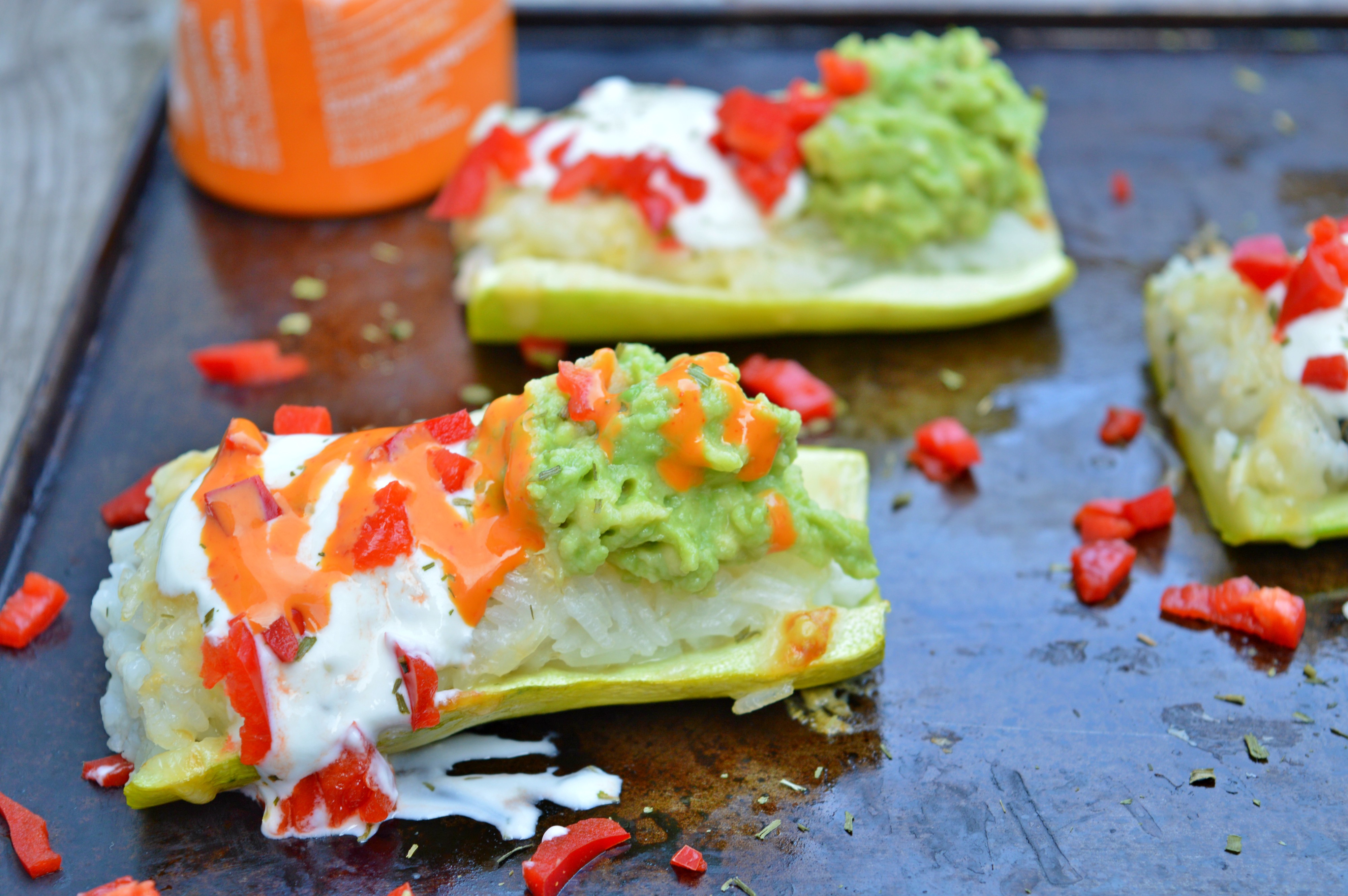 Mexican Stuffed Zucchini
