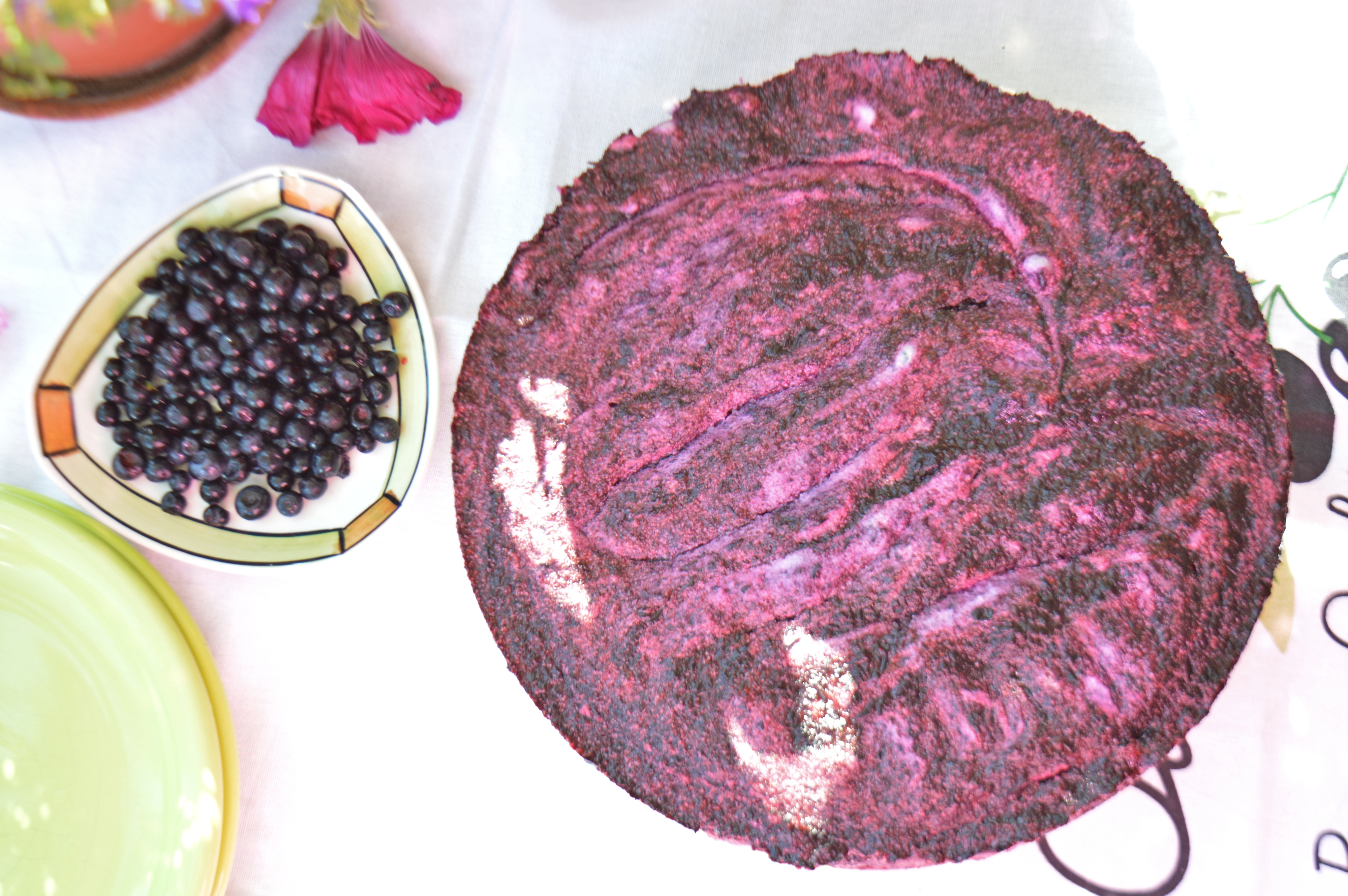 No Bake Aronia Berry Cheesecake