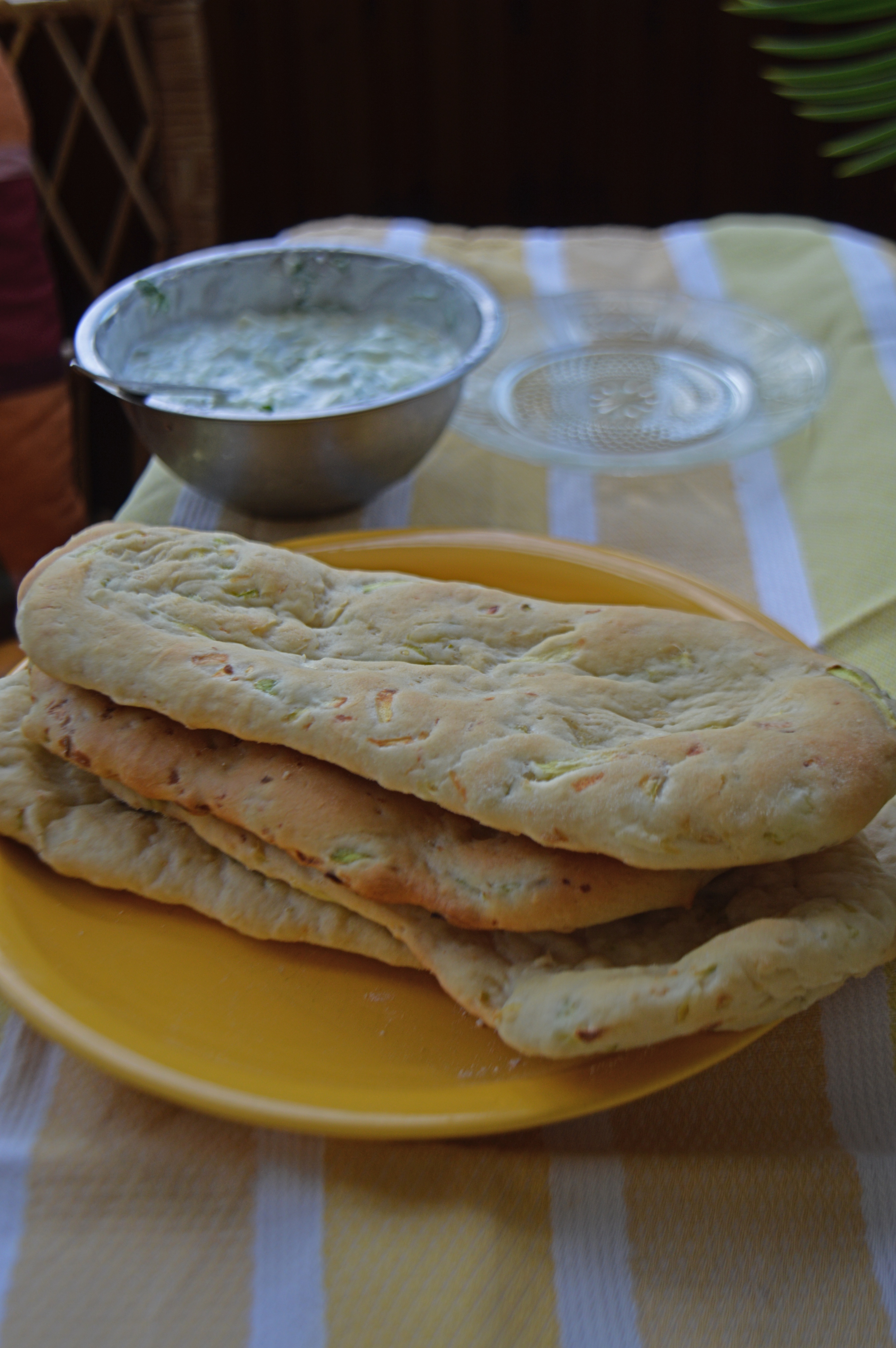 Zucchini Pita Bread