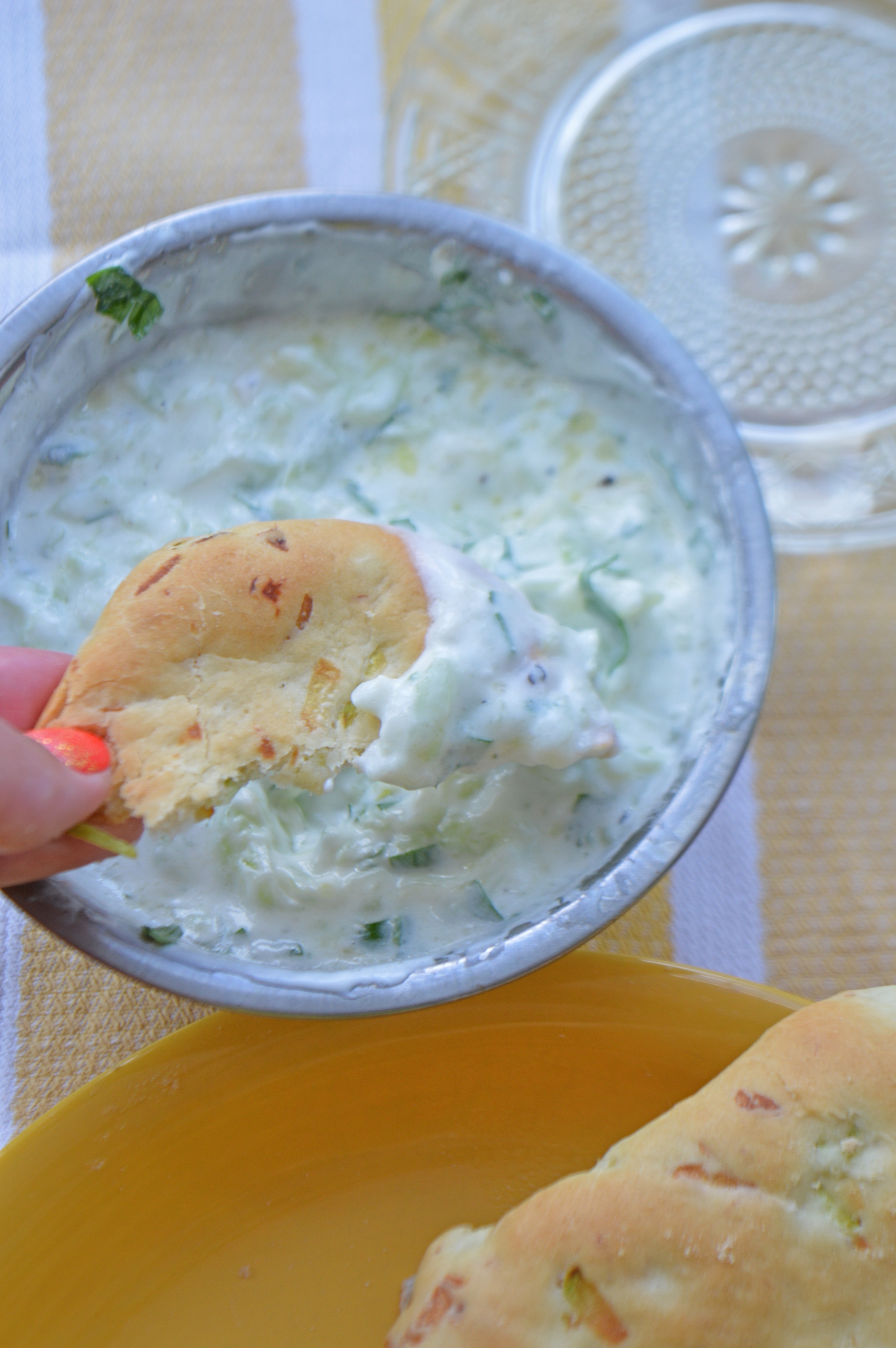 Zucchini Pita Bread