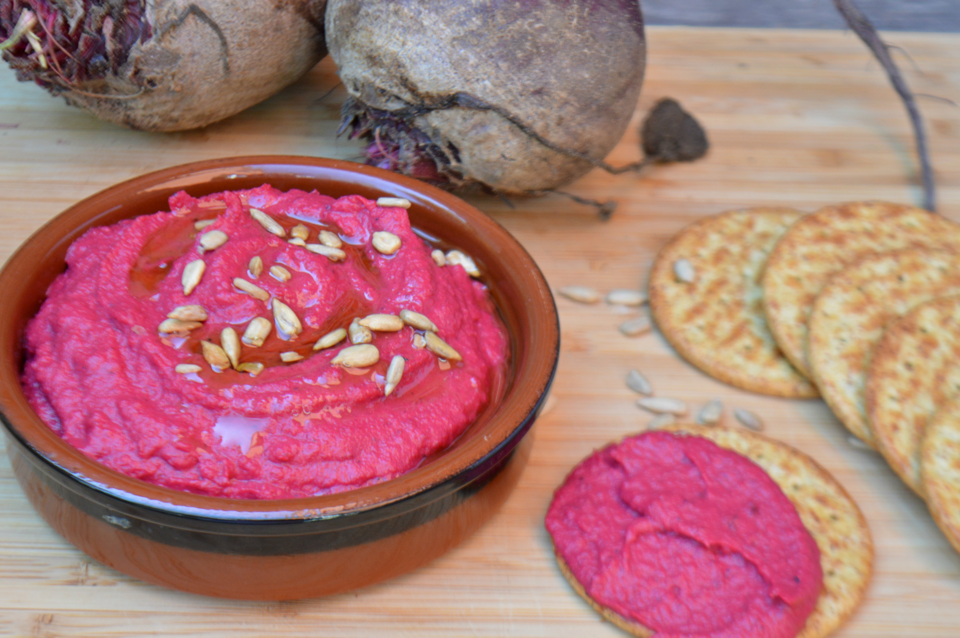 Roasted Beetroot Hummus