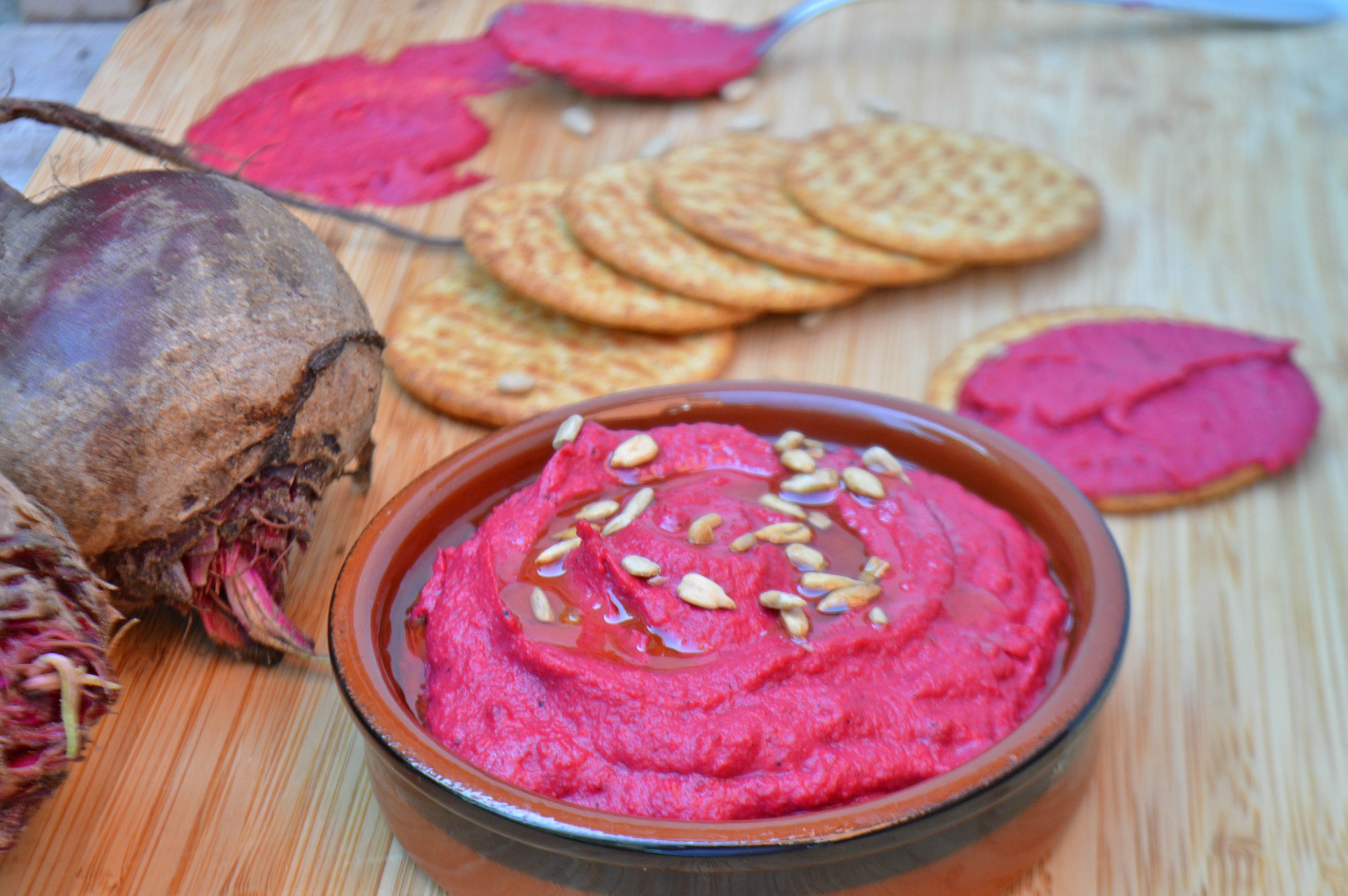 Roasted Beetroot Hummus