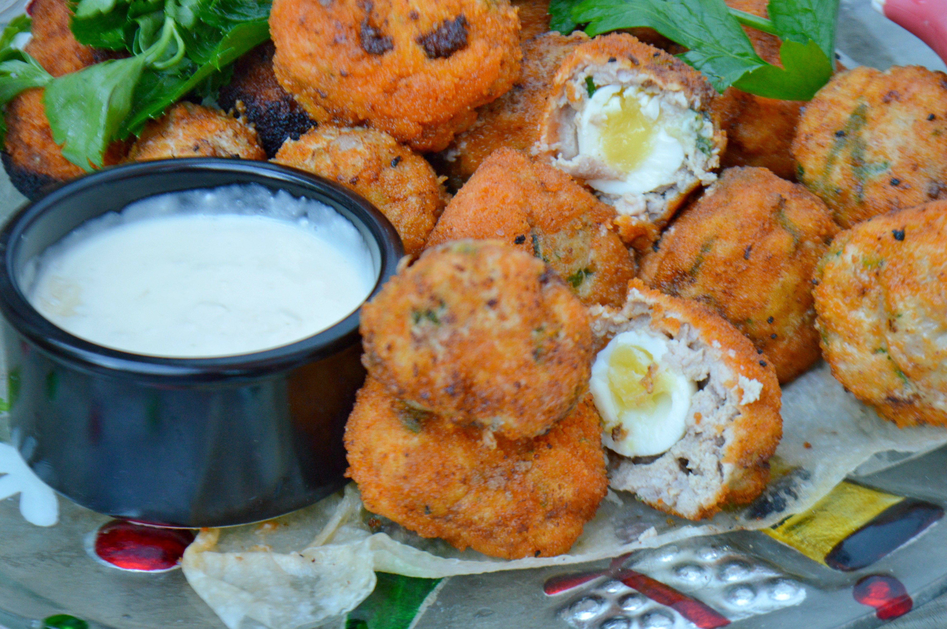 Quail Scotch Eggs