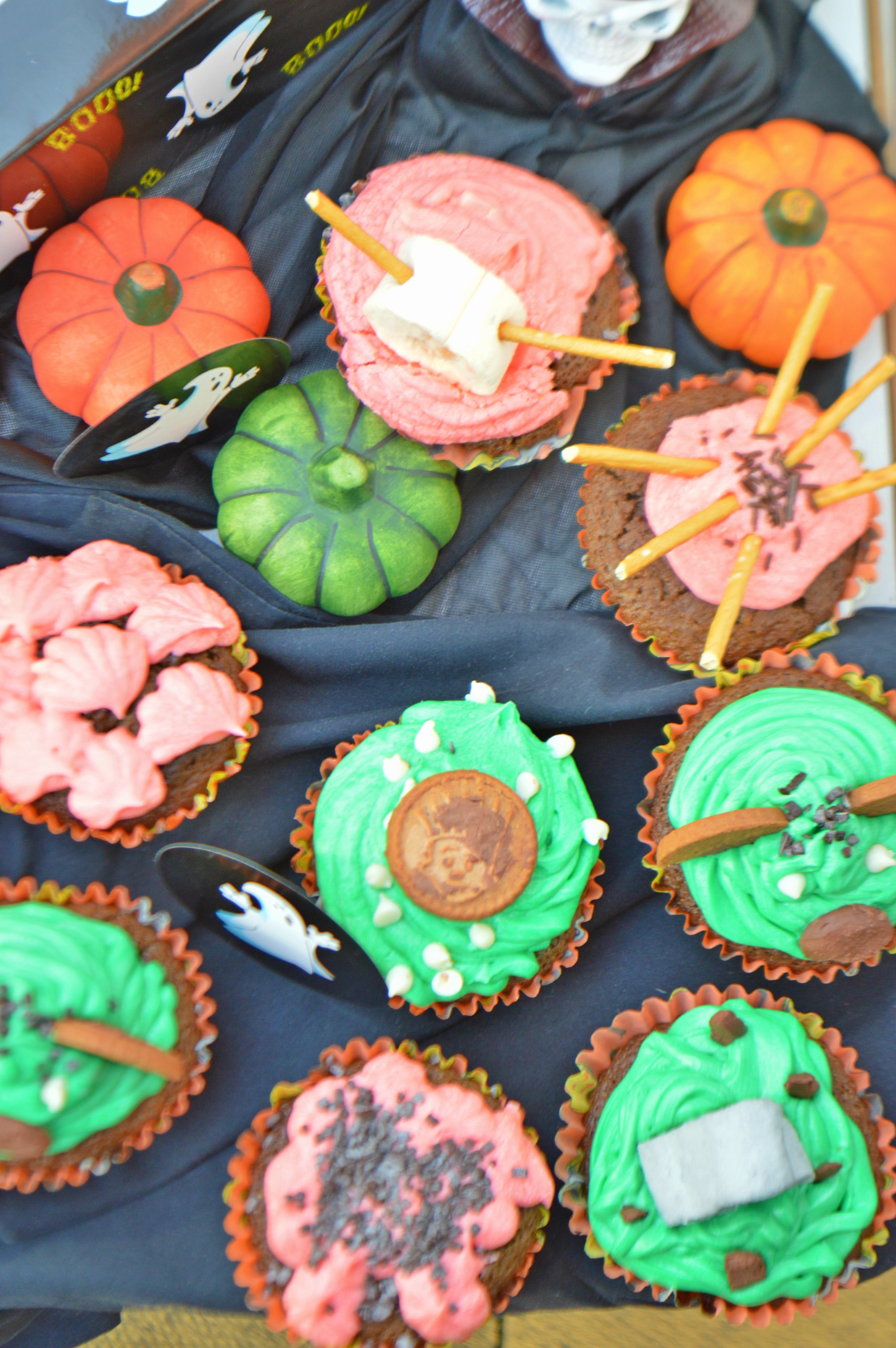 Halloween Cupcakes — Tasty Food For Busy Mums Kids Baking Seasonal