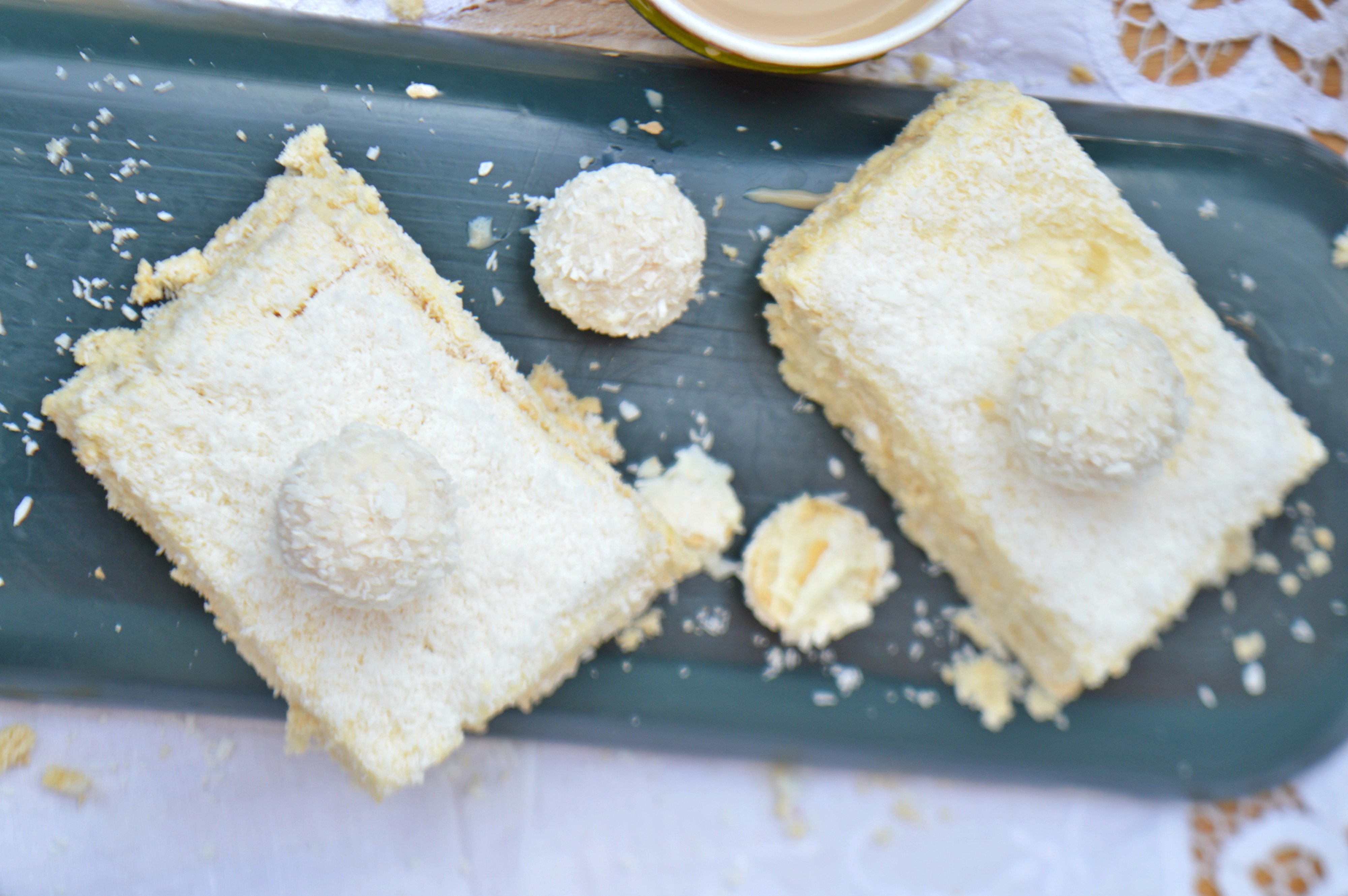 No Bake Raffaello Cake