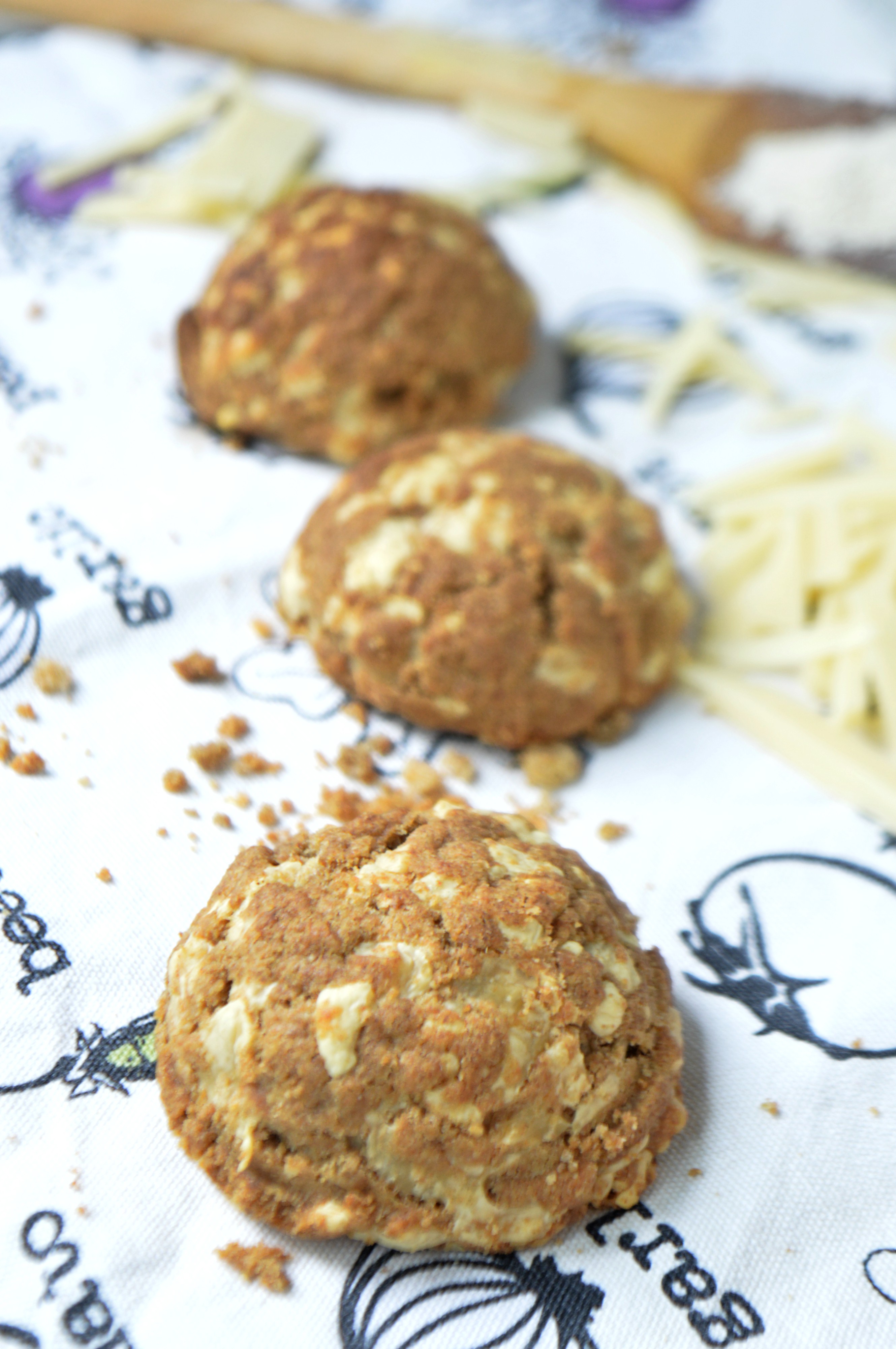 Emmental Spelt Cookies
