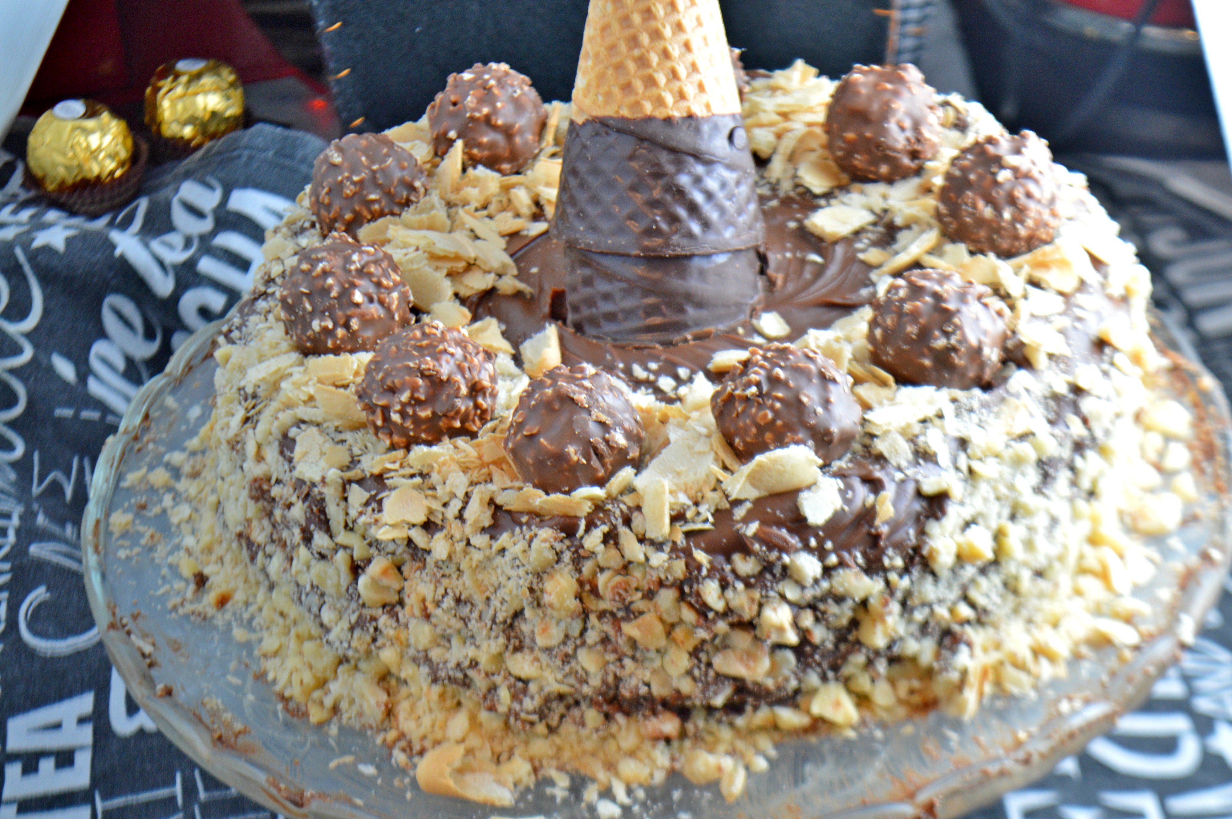 Ferrero Rocher Cake