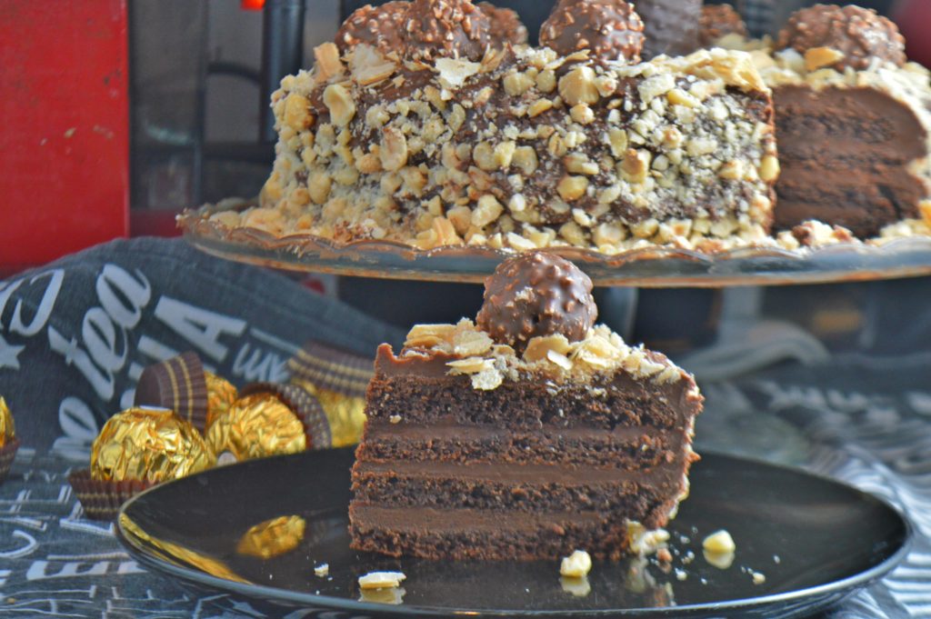 Ferrero Rocher Cake