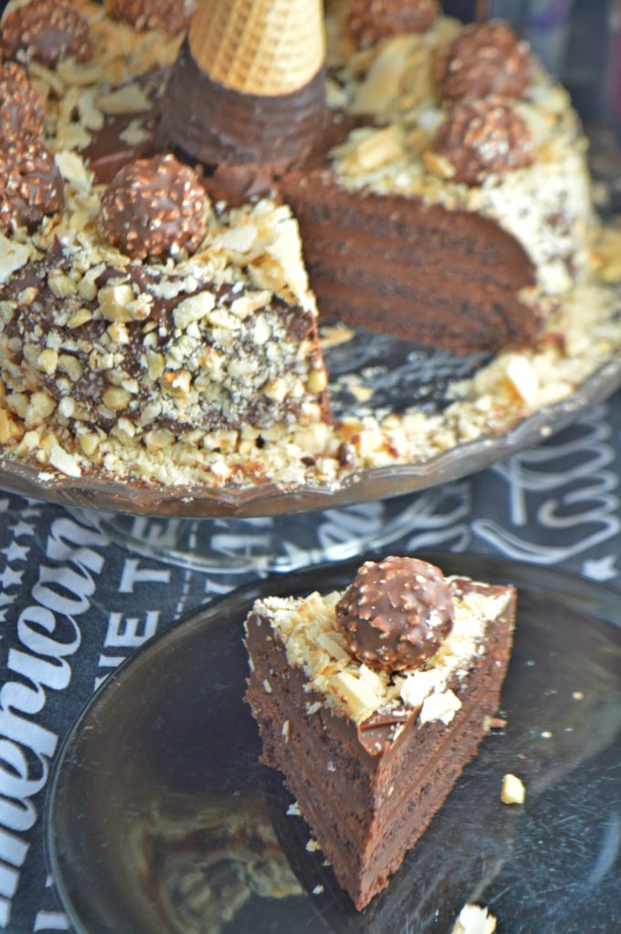 Ferrero Rocher Cake