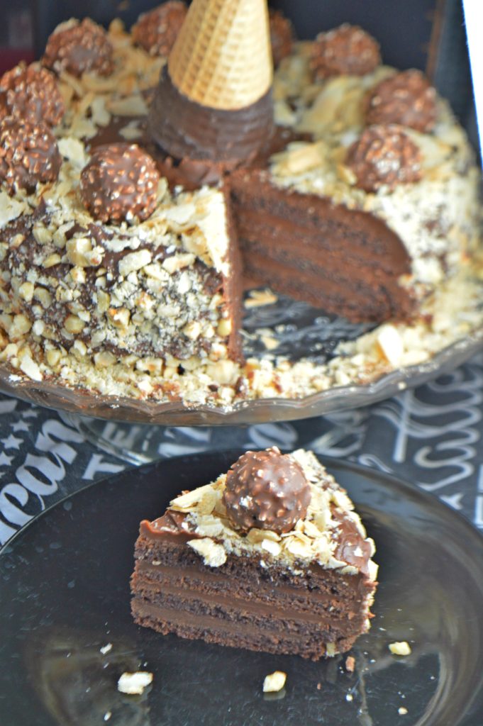 Ferrero Rocher Cake