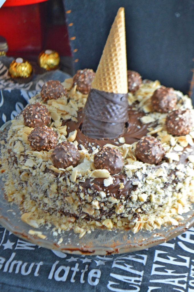 Ferrero Rocher Cake