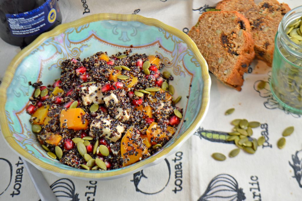 Pomegranate Pumpkin Salad