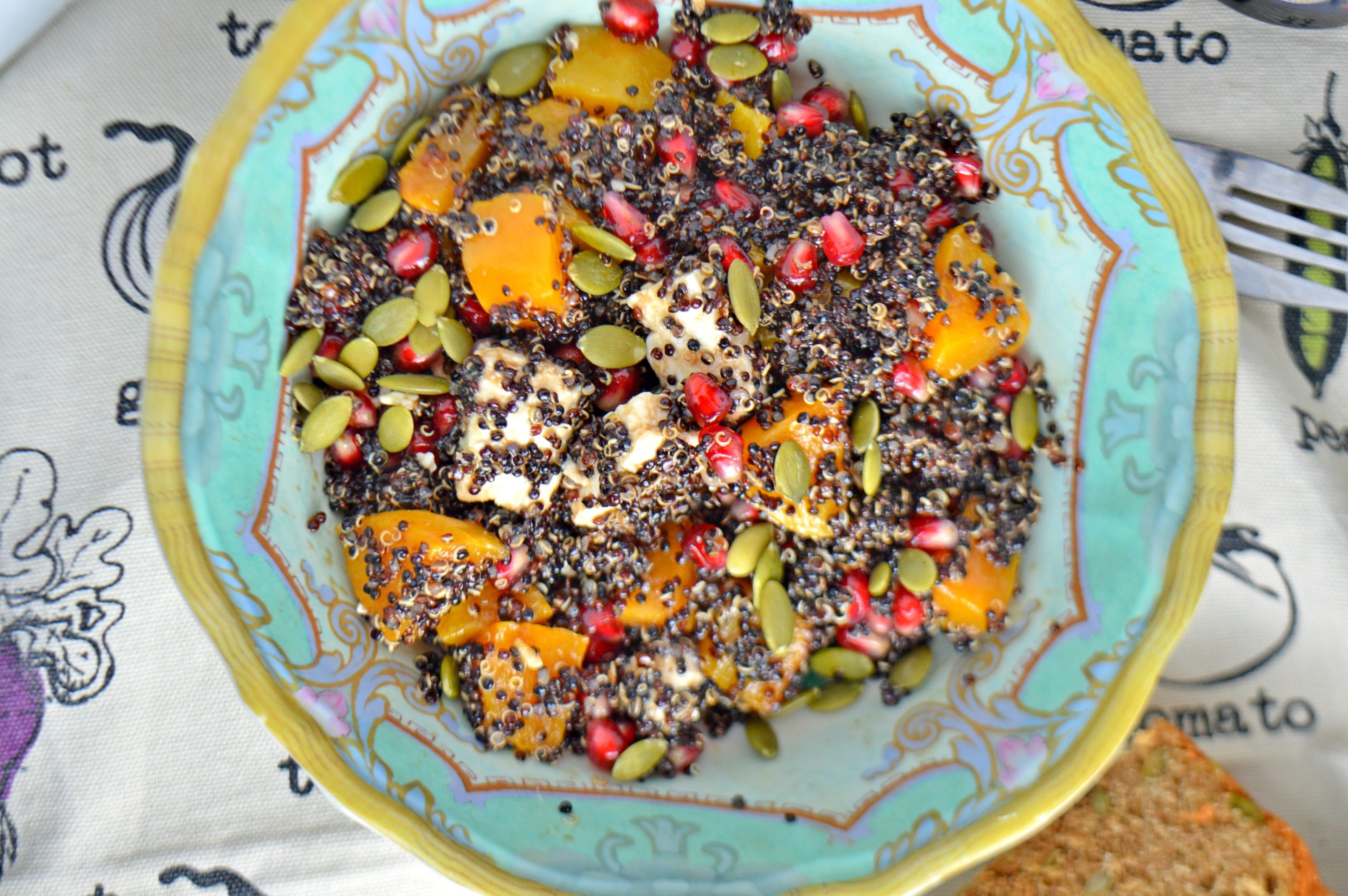 Pomegranate Pumpkin Salad