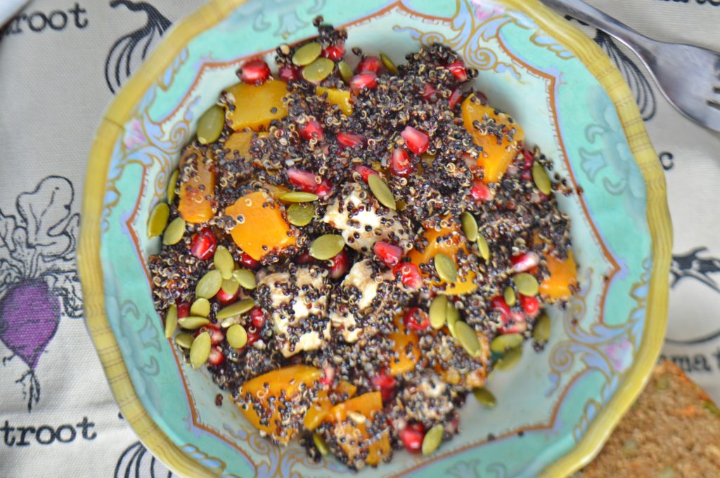 Pomegranate Pumpkin Salad