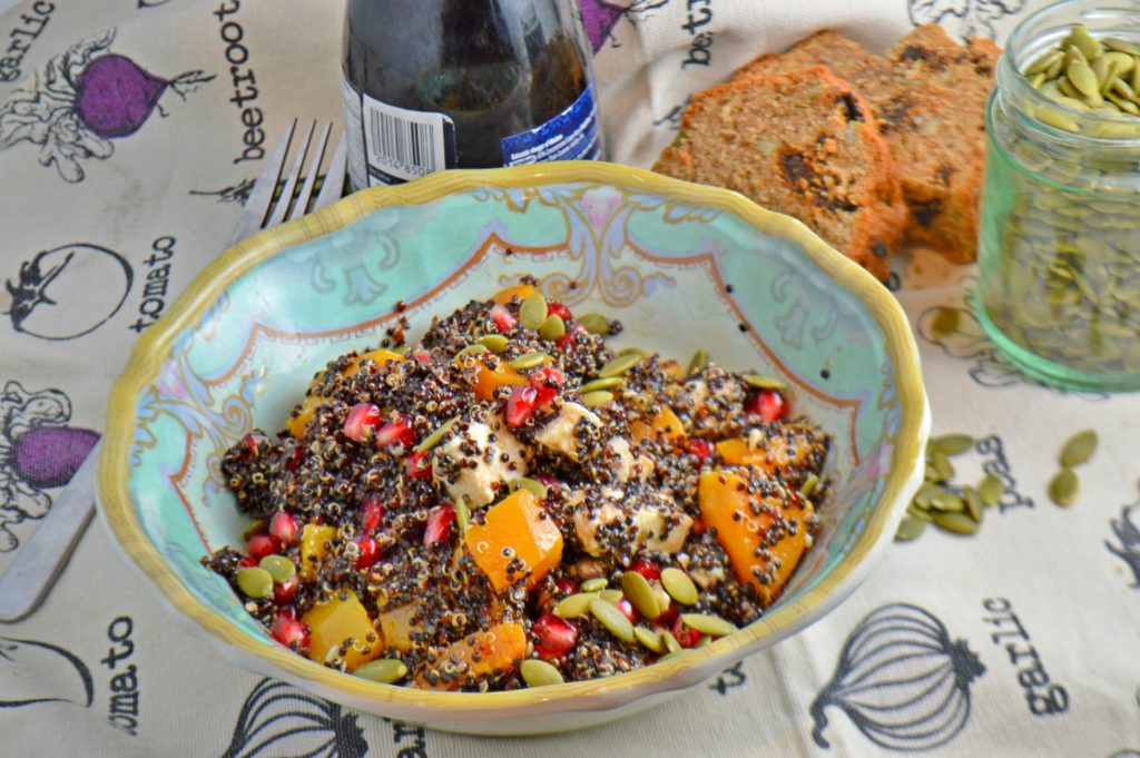 Pomegranate Pumpkin Salad