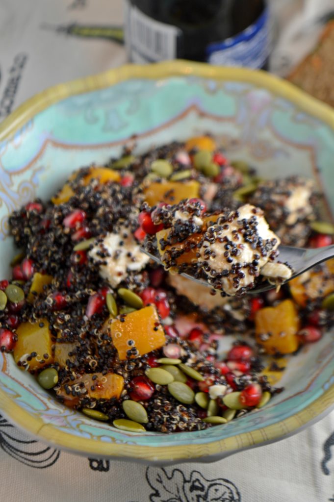 Pomegranate Pumpkin Salad