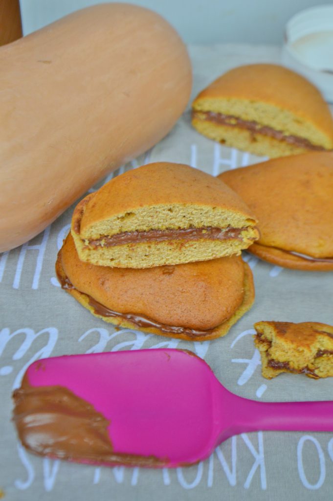 Nutella Pumpkin Whoopie Pies